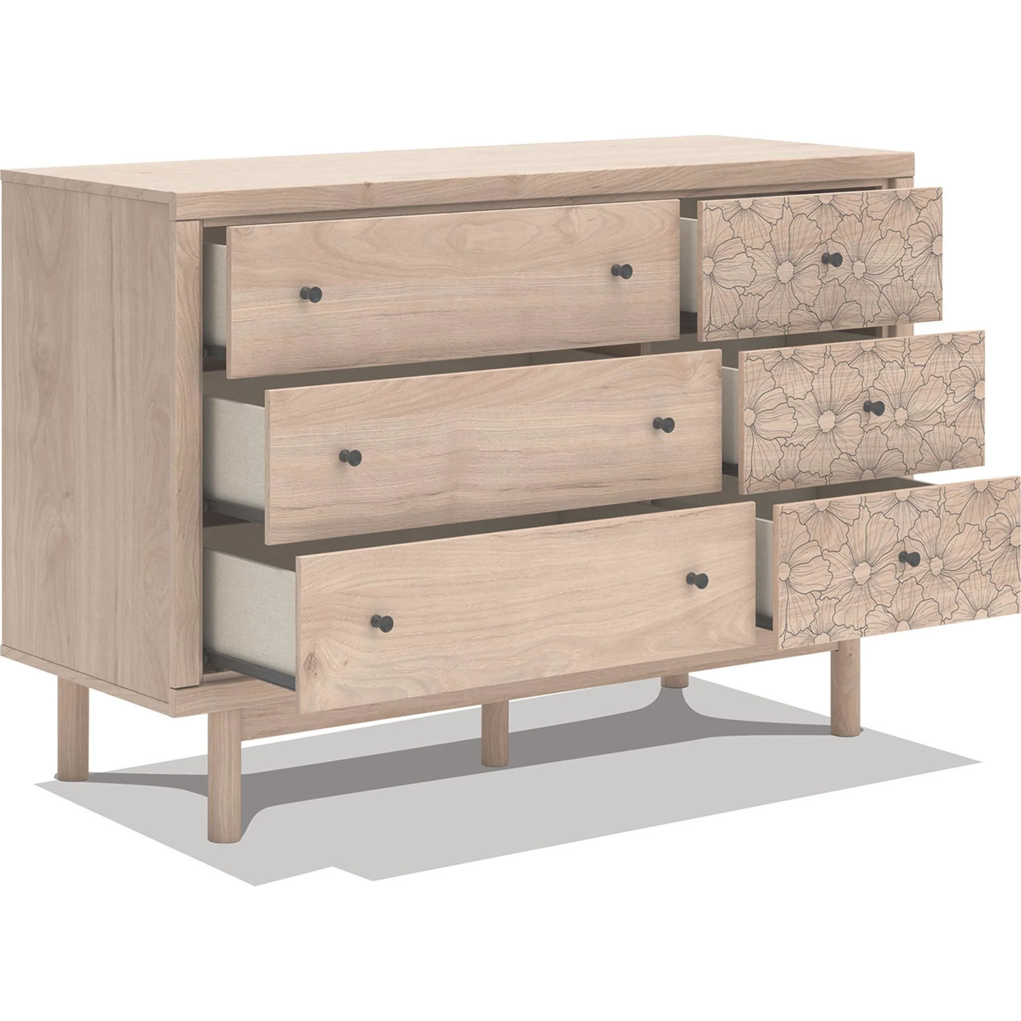 Arloster Dresser - Tan - Image 4