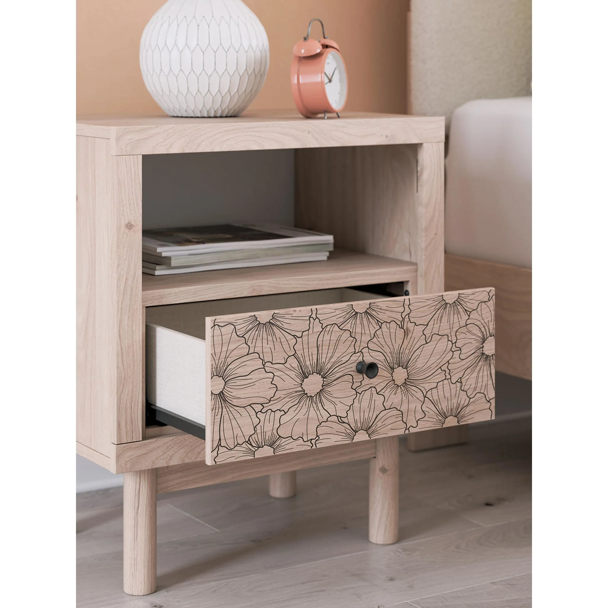 Arloster Nightstand - Tan - Image 10