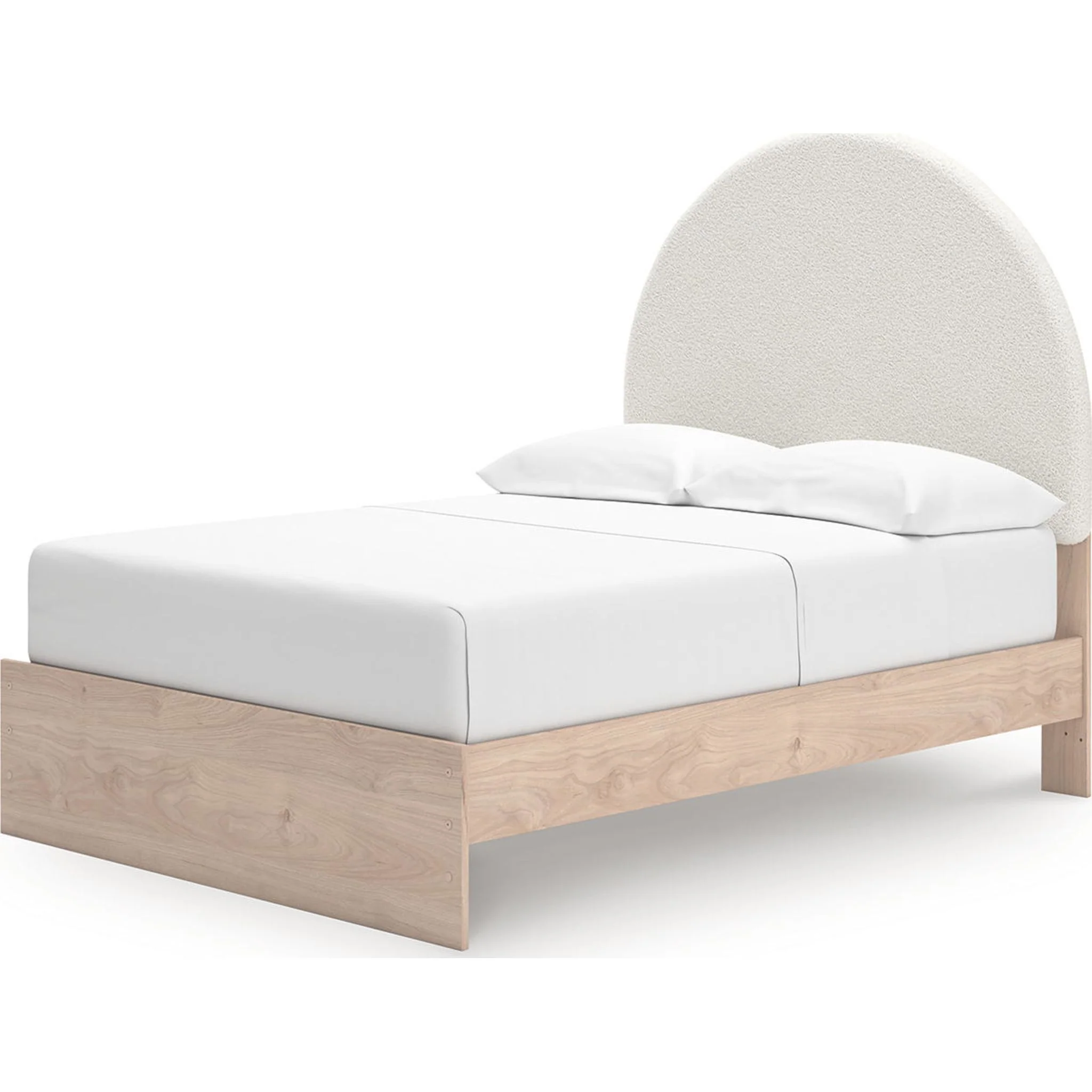 Arloster Platform Bed - Tan/White - Image 13