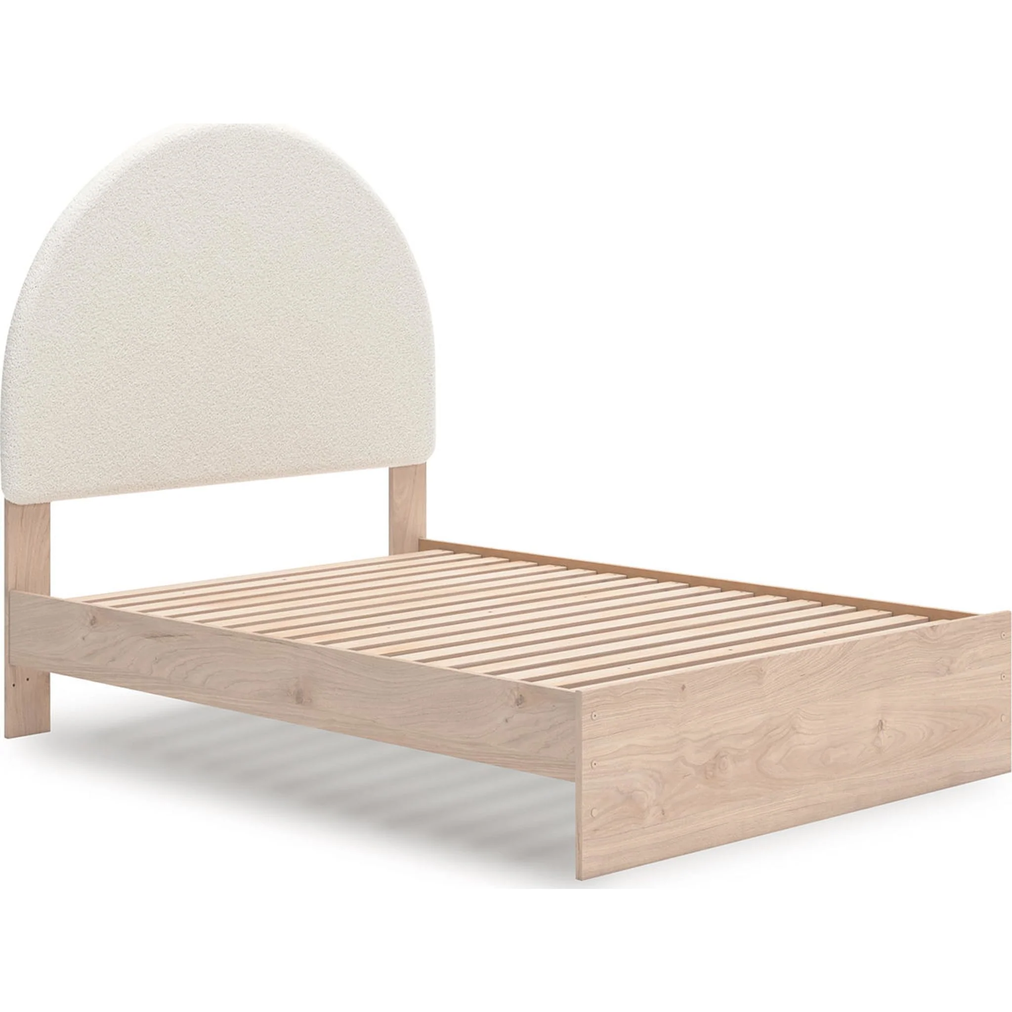Arloster Platform Bed - Tan/White - Image 14