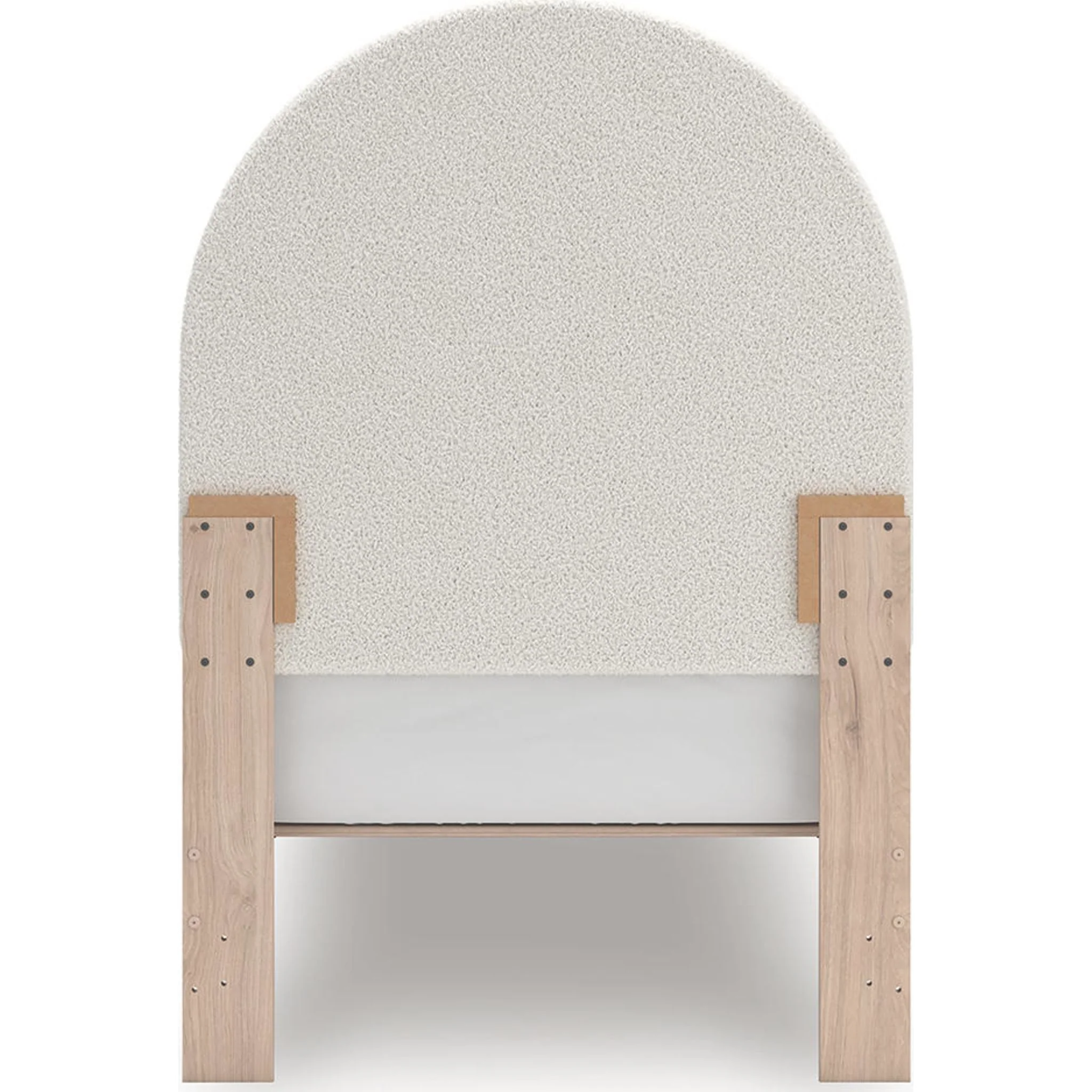 Arloster Platform Bed - Tan/White - Image 5