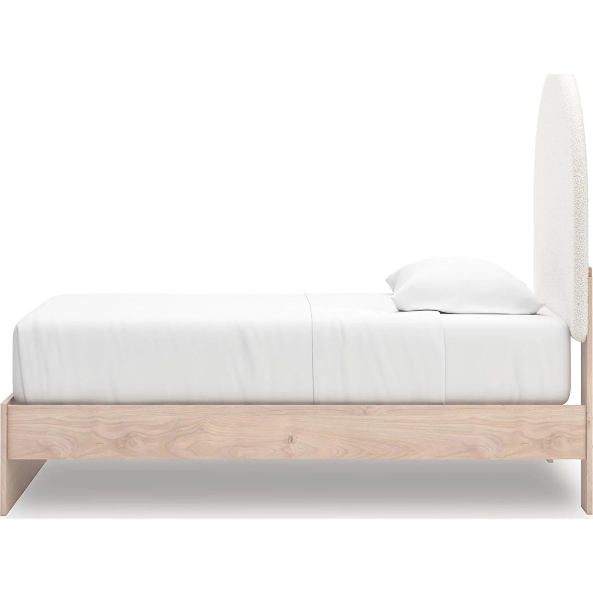 Arloster Platform Bed - Tan/White - Image 8