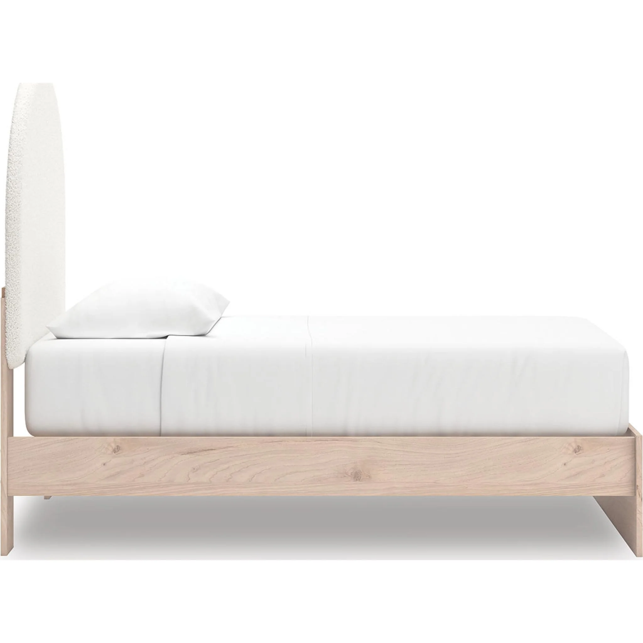 Arloster Platform Bed - Tan/White - Image 9