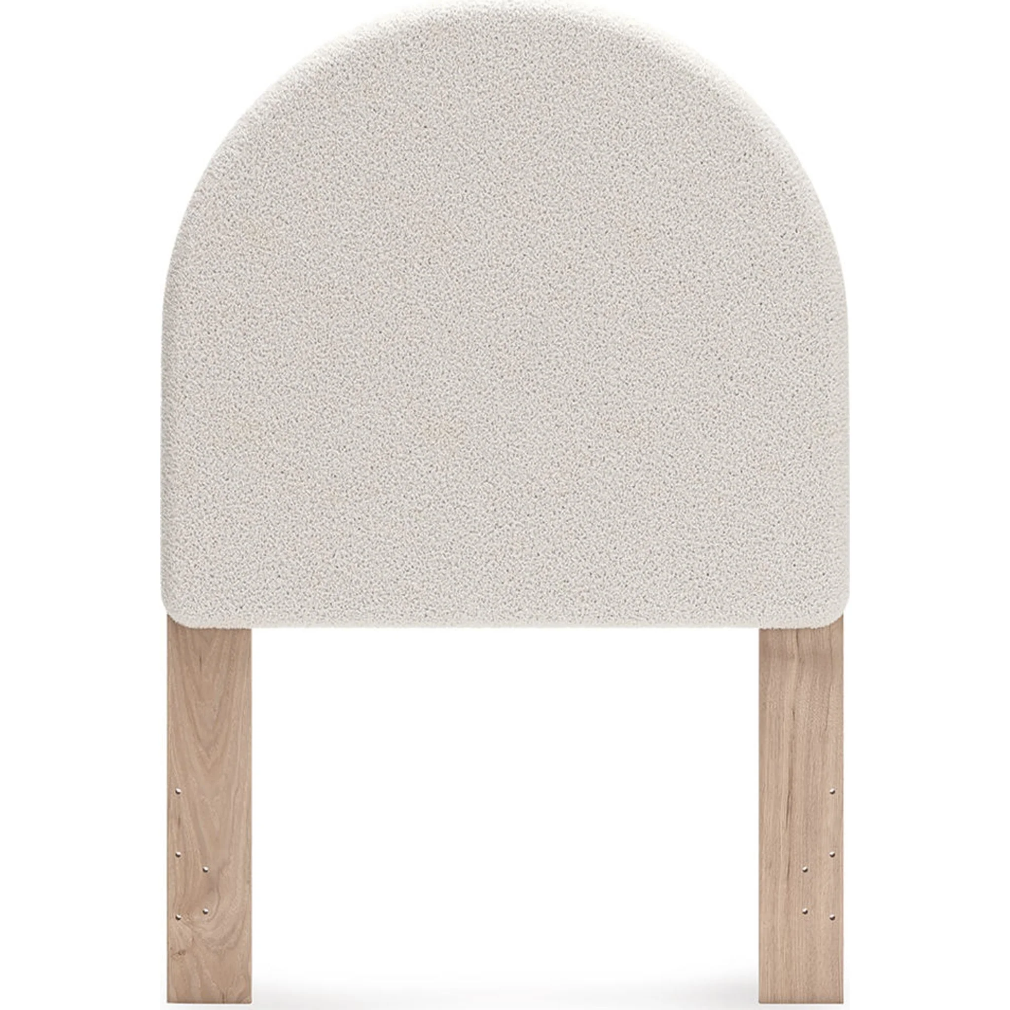 Arloster Upholstered Headboard - White/Tan - Image 3