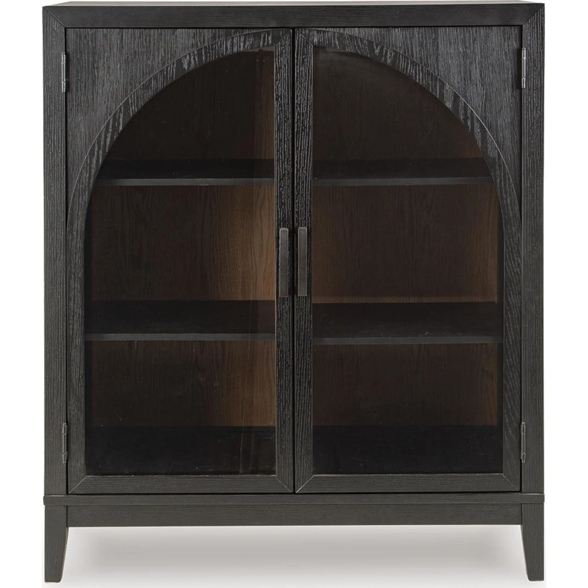 Armenleigh Accent Cabinet - Black/Brown - Image 7