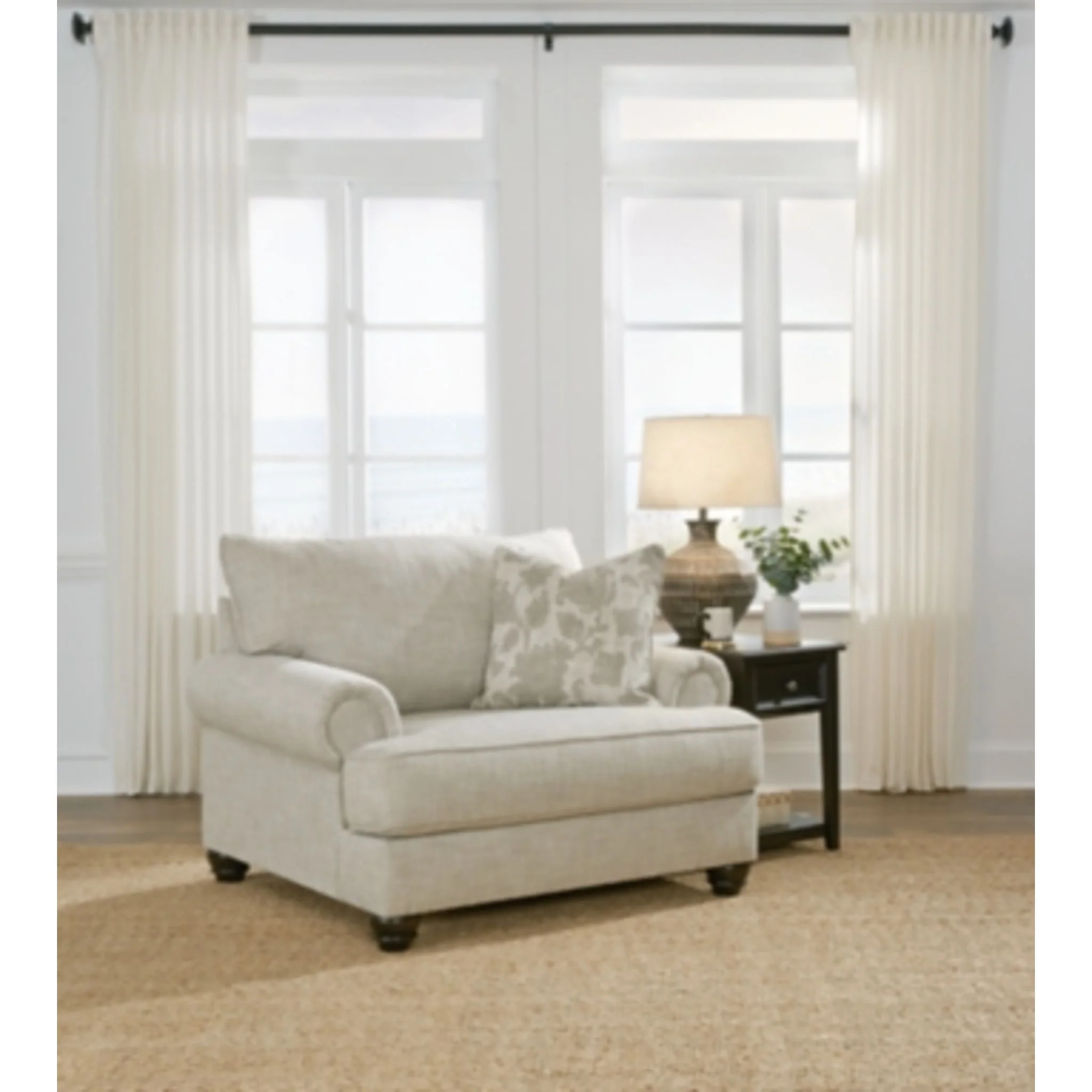 Asanti Chair and a Half - Fog - Image 2