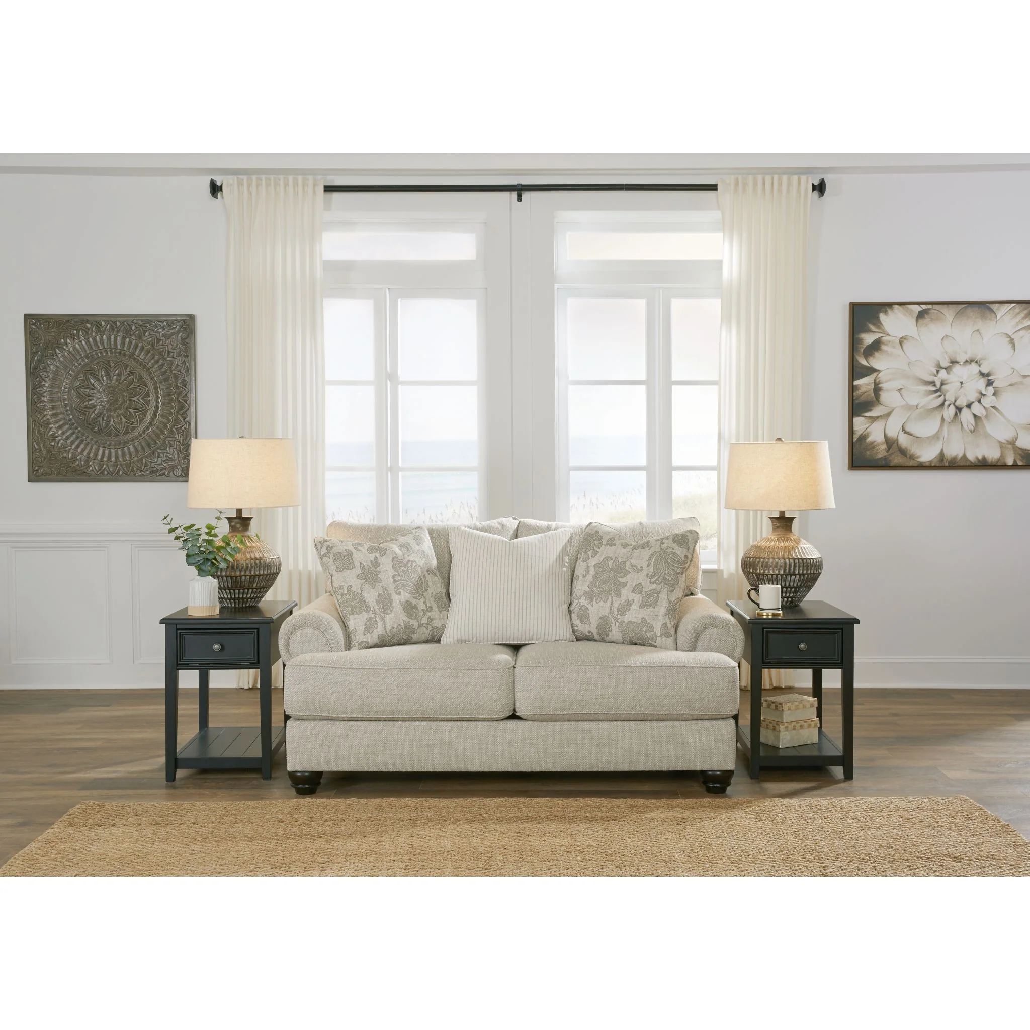 Asanti Loveseat - Fog - Image 2