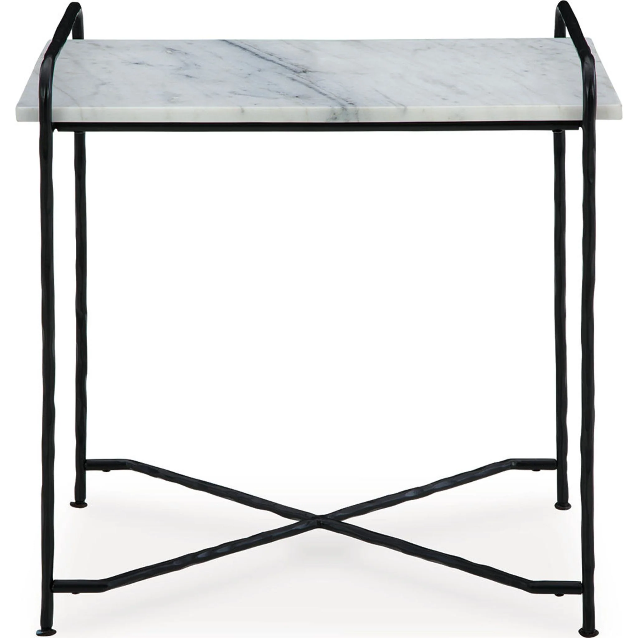 Ashber Accent Table - White/Black - Image 3