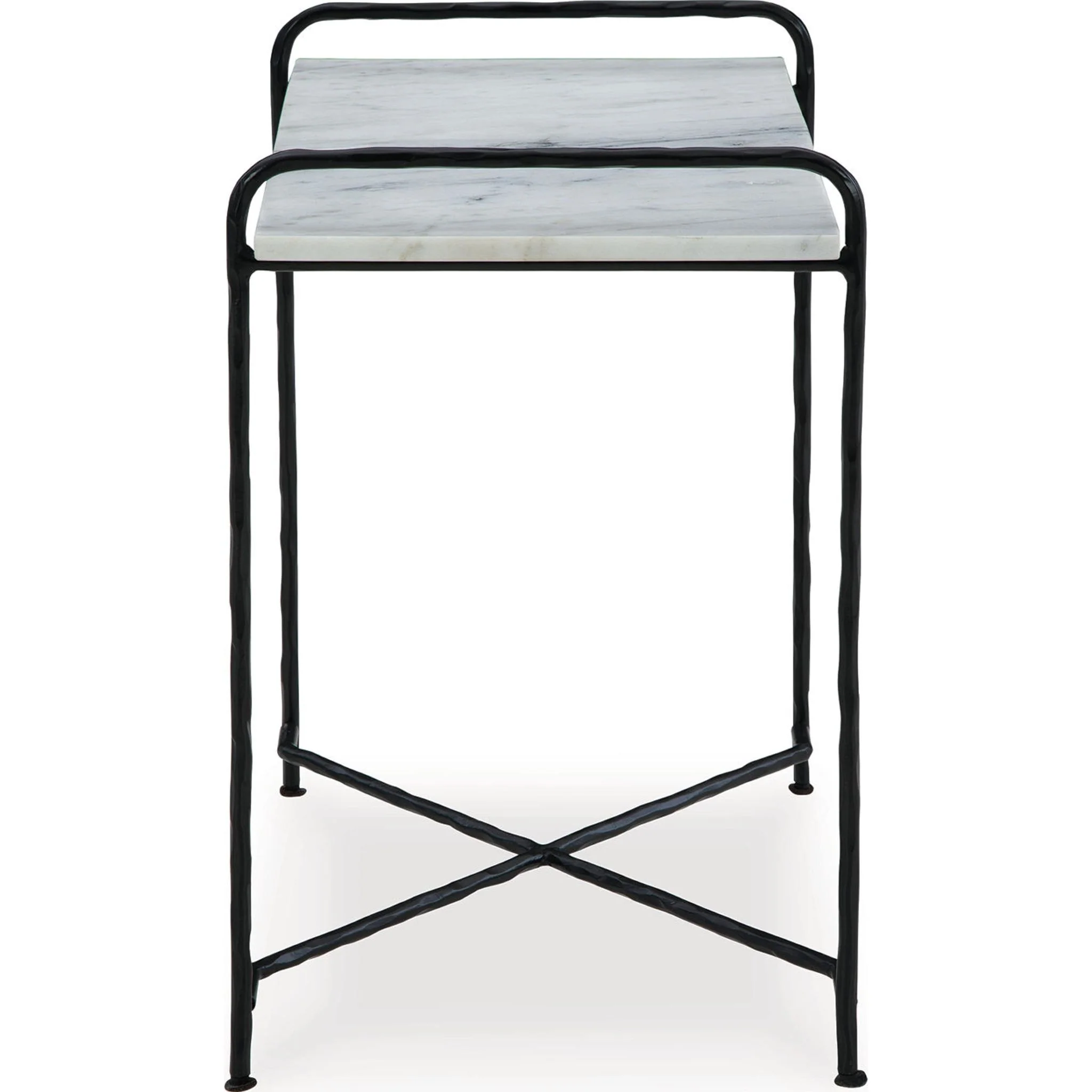 Ashber Accent Table - White/Black - Image 32