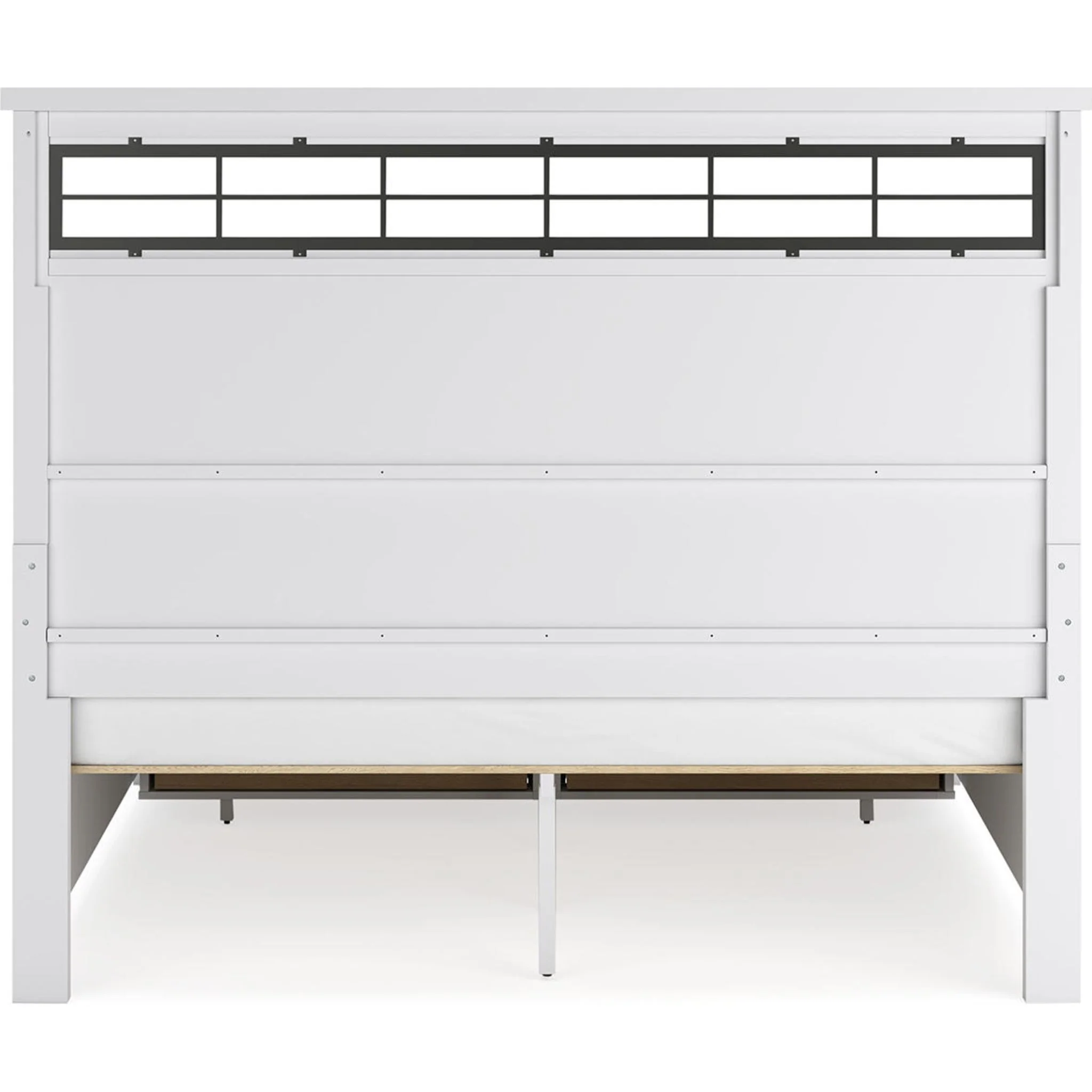 Ashbryn 6 Piece King Storage Bedroom - White/Natural - Image 13