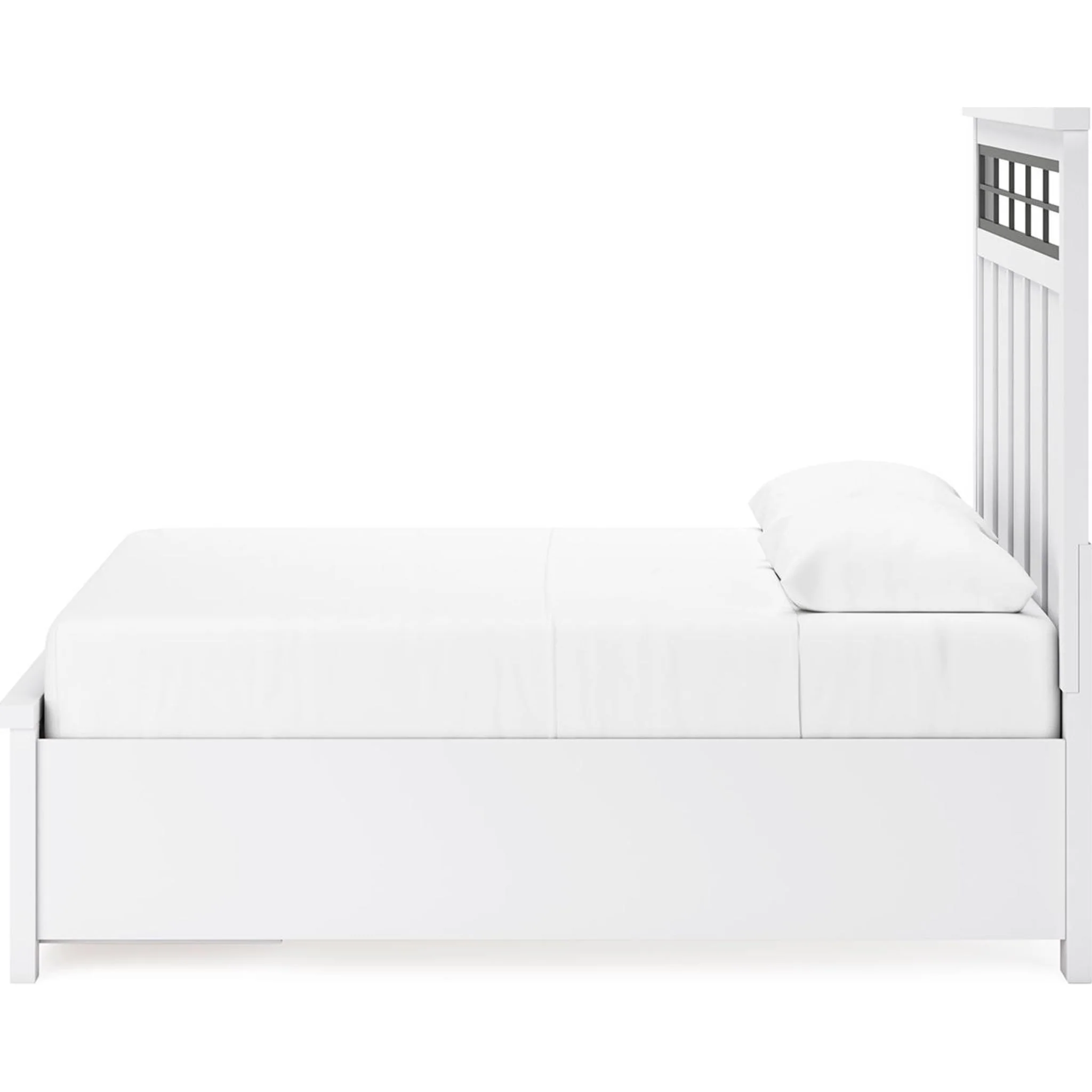 Ashbryn 6 Piece Queen Storage Bedroom - White/Natural - Image 15