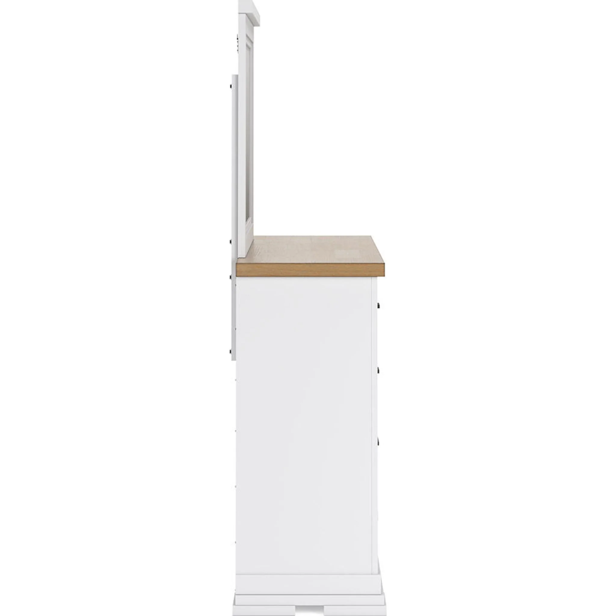 Ashbryn 6 Piece Queen Storage Bedroom - White/Natural - Image 8