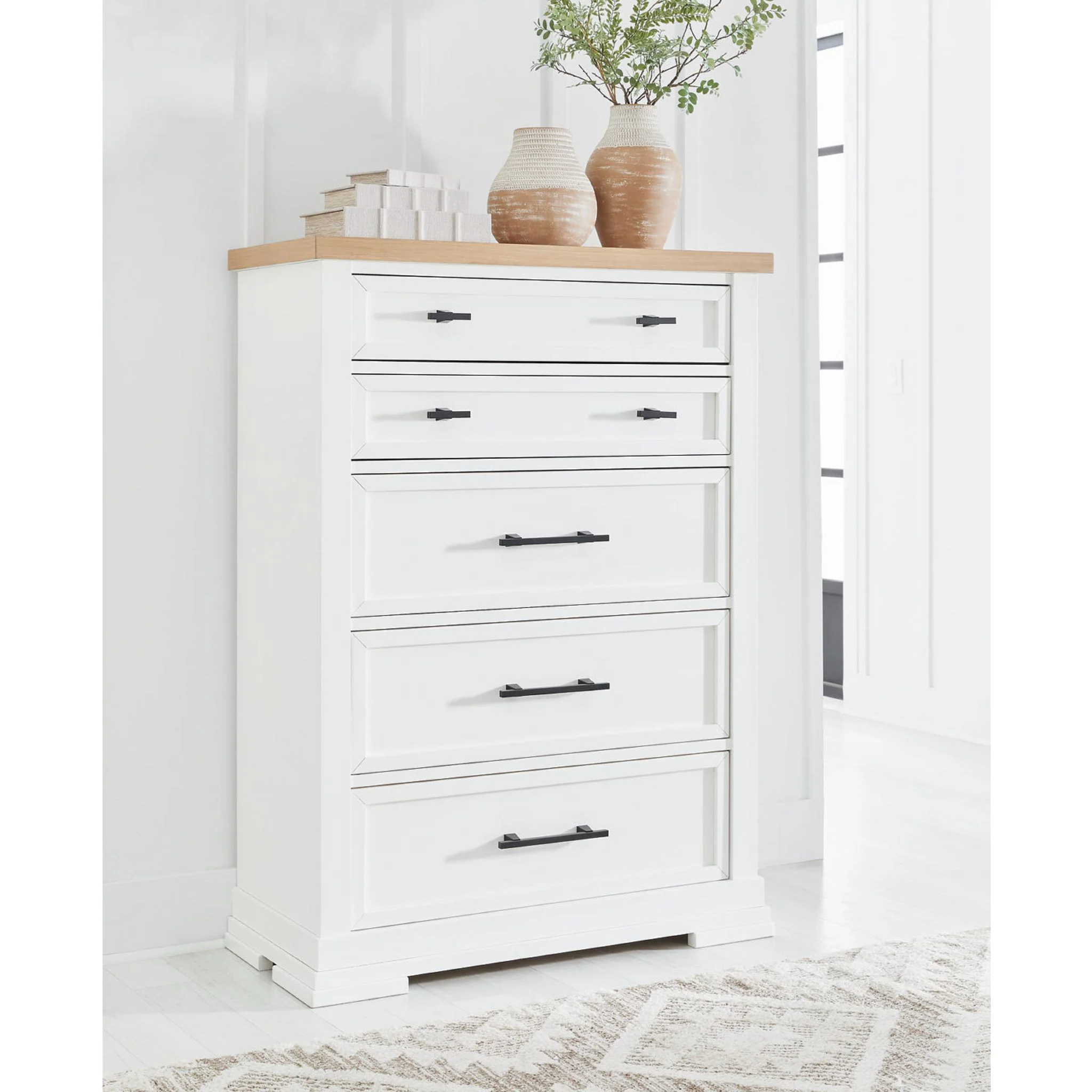 Ashbryn Chest - White/Natural - Image 2
