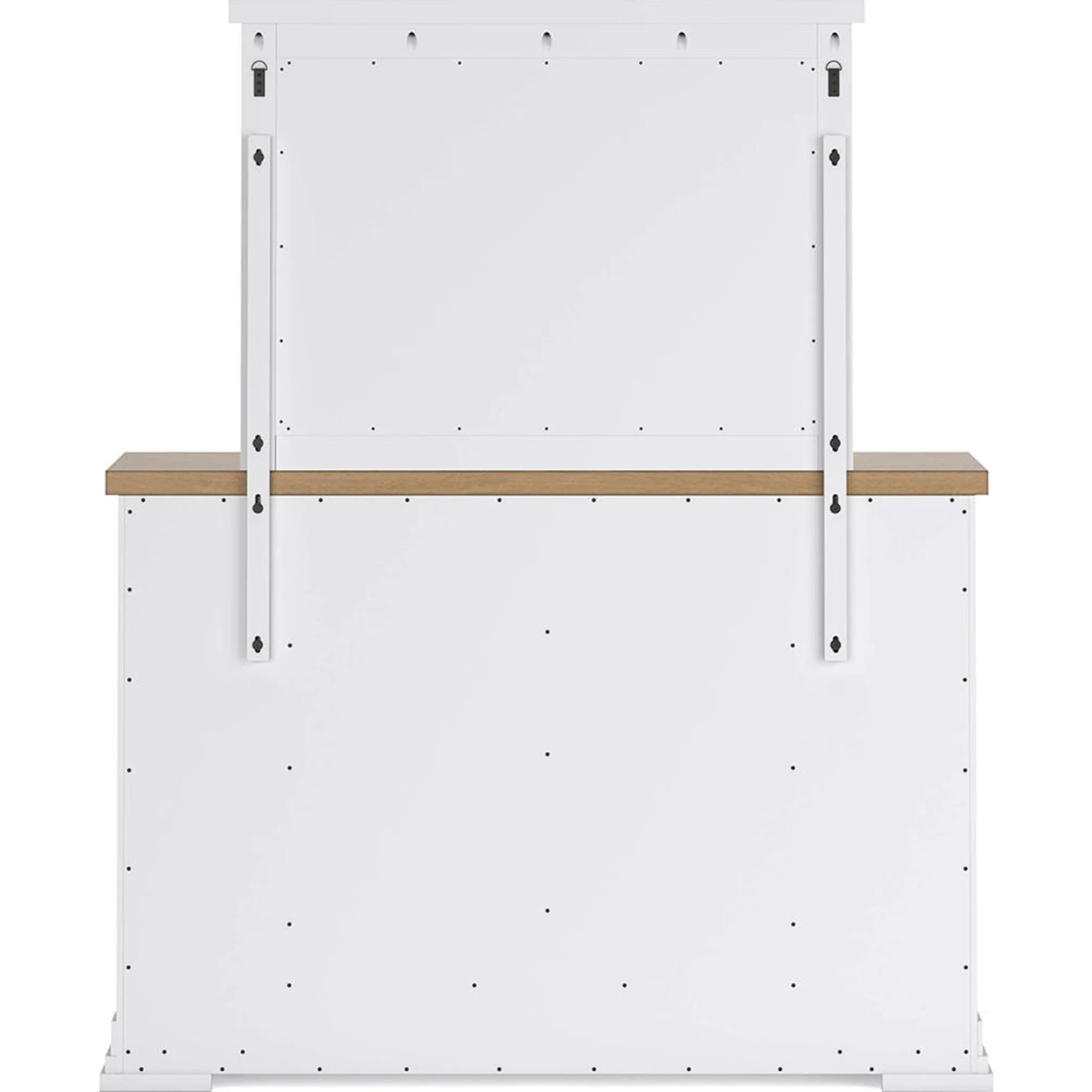 Ashbryn Dresser and Mirror - White/Natural - Image 6