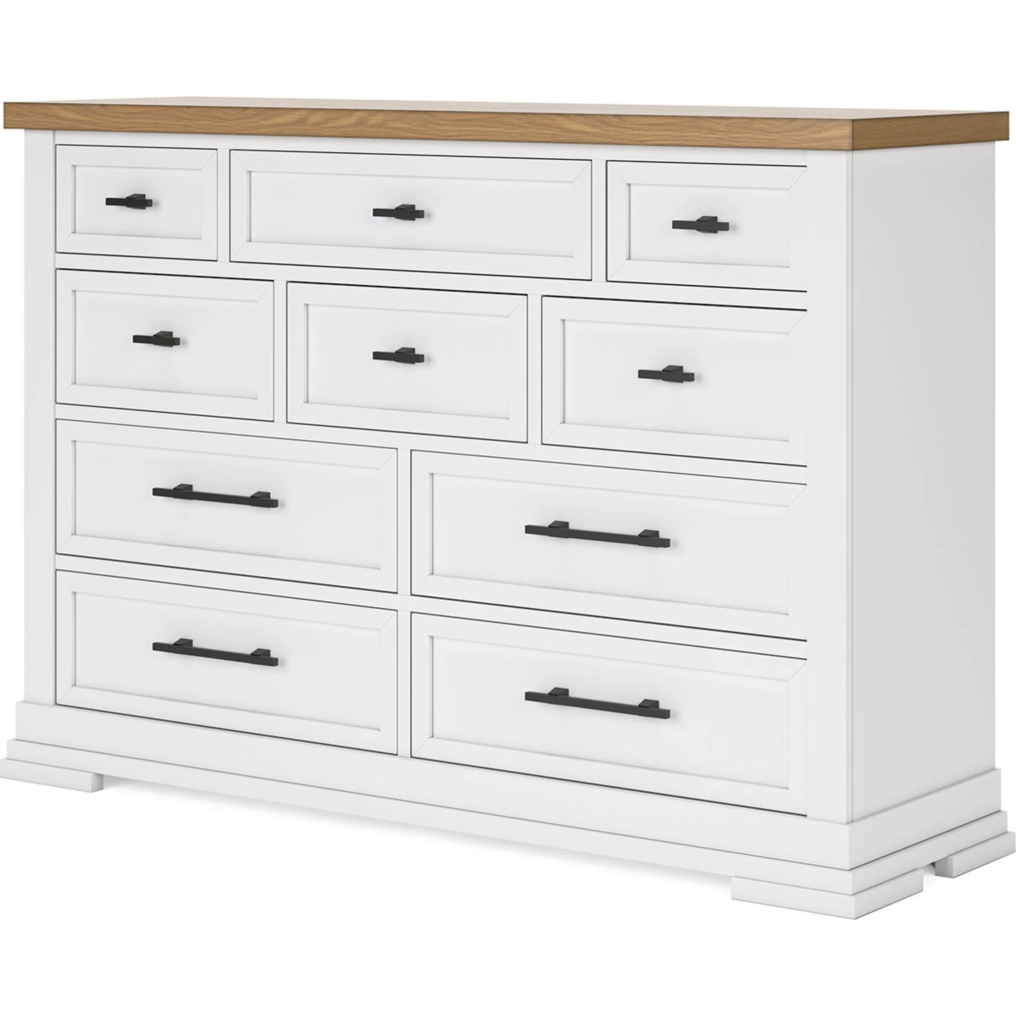 Ashbryn Dresser - White/Natural - Image 3