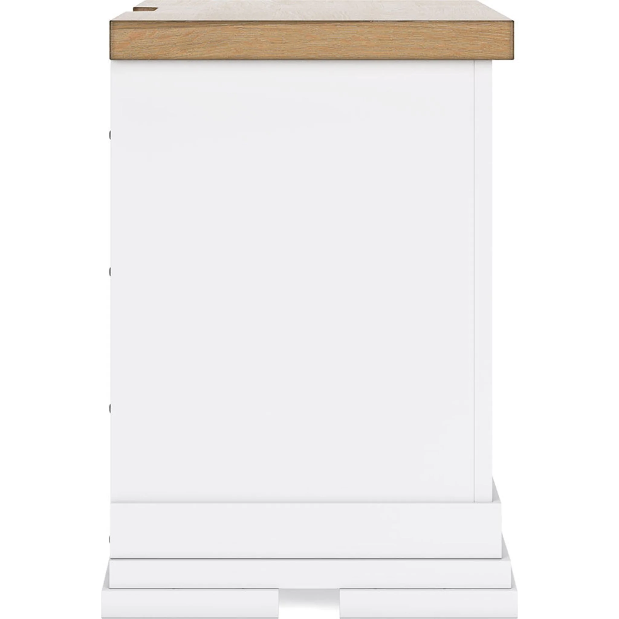 Ashbryn Nightstand - White/Natural - Image 8
