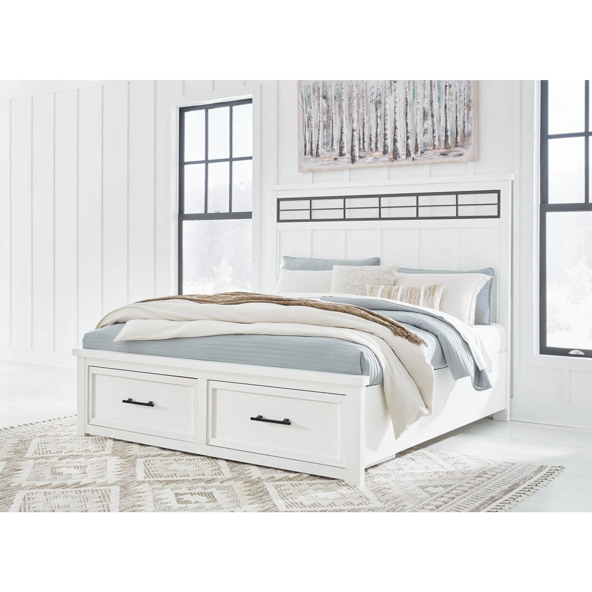 Ashbryn Storage Bed - White - Image 21