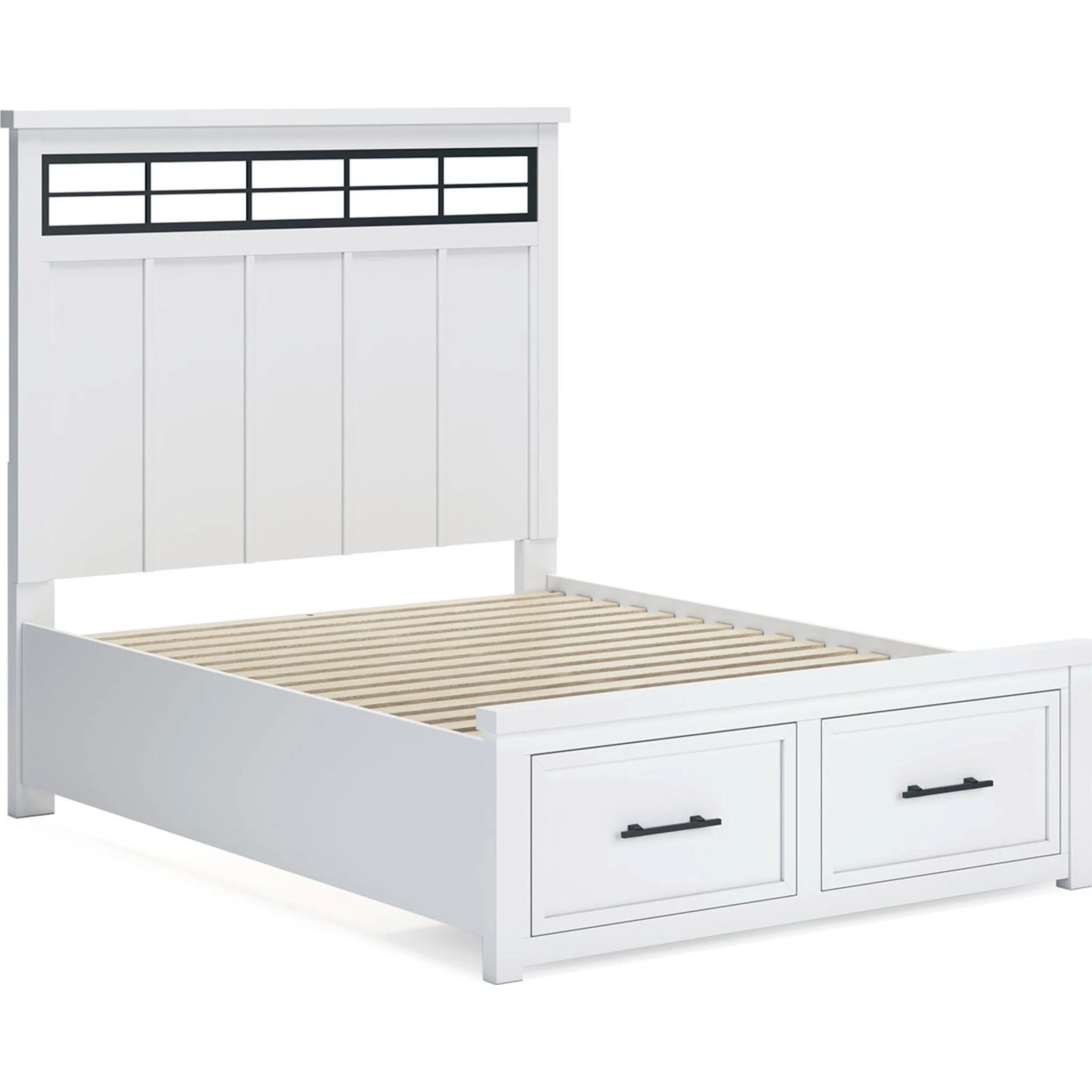 Ashbryn Storage Bed - White - Image 3