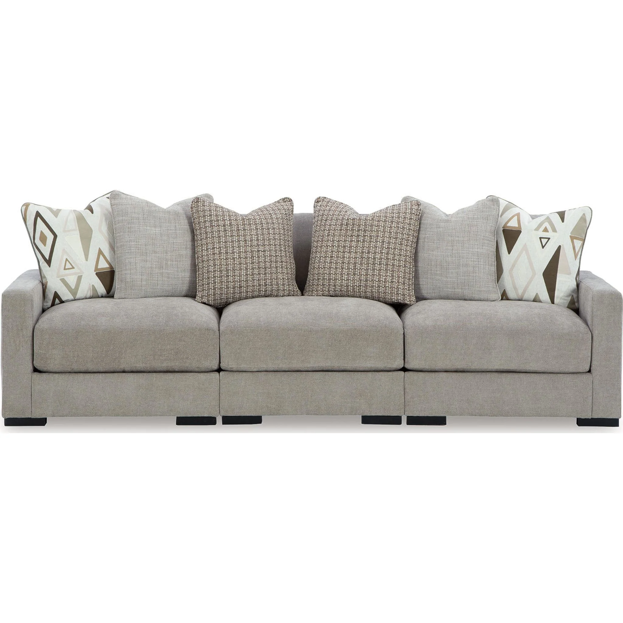 Aslan Court 3 Piece Sectional - Flax