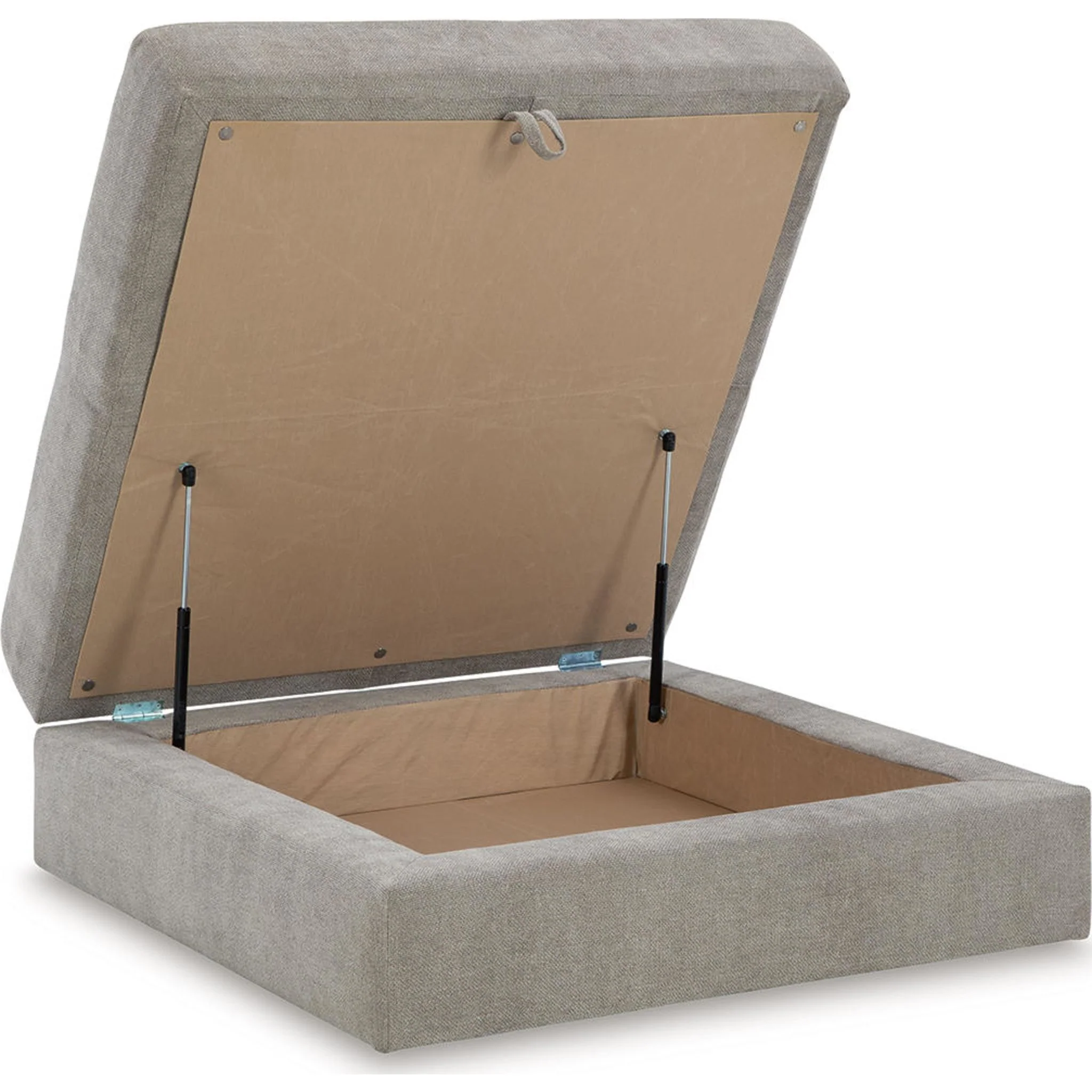 Aslan Court Storage Ottoman - Flax - Image 4