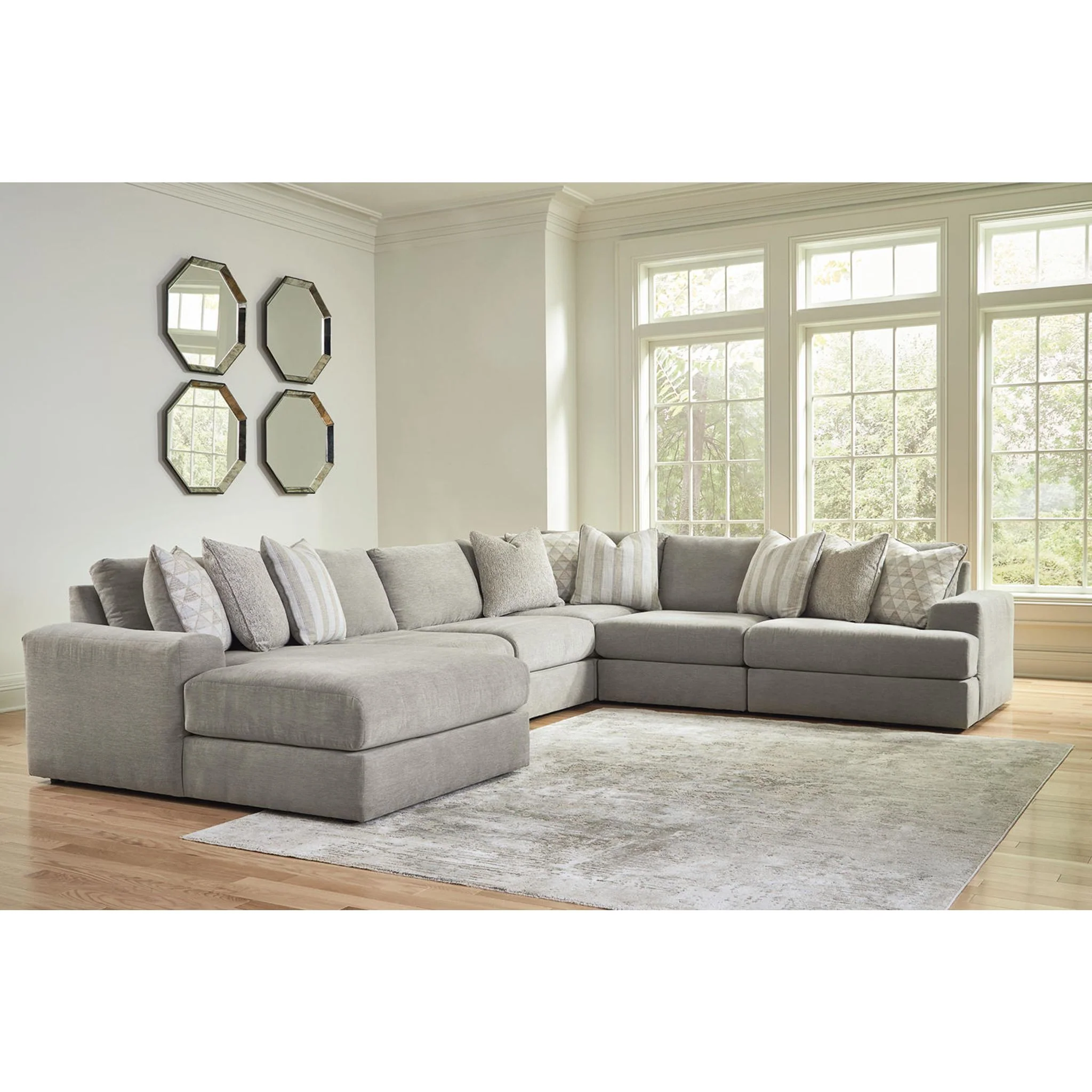 Avaliyah 6 Piece Modular Sectional with Chaise - Image 6