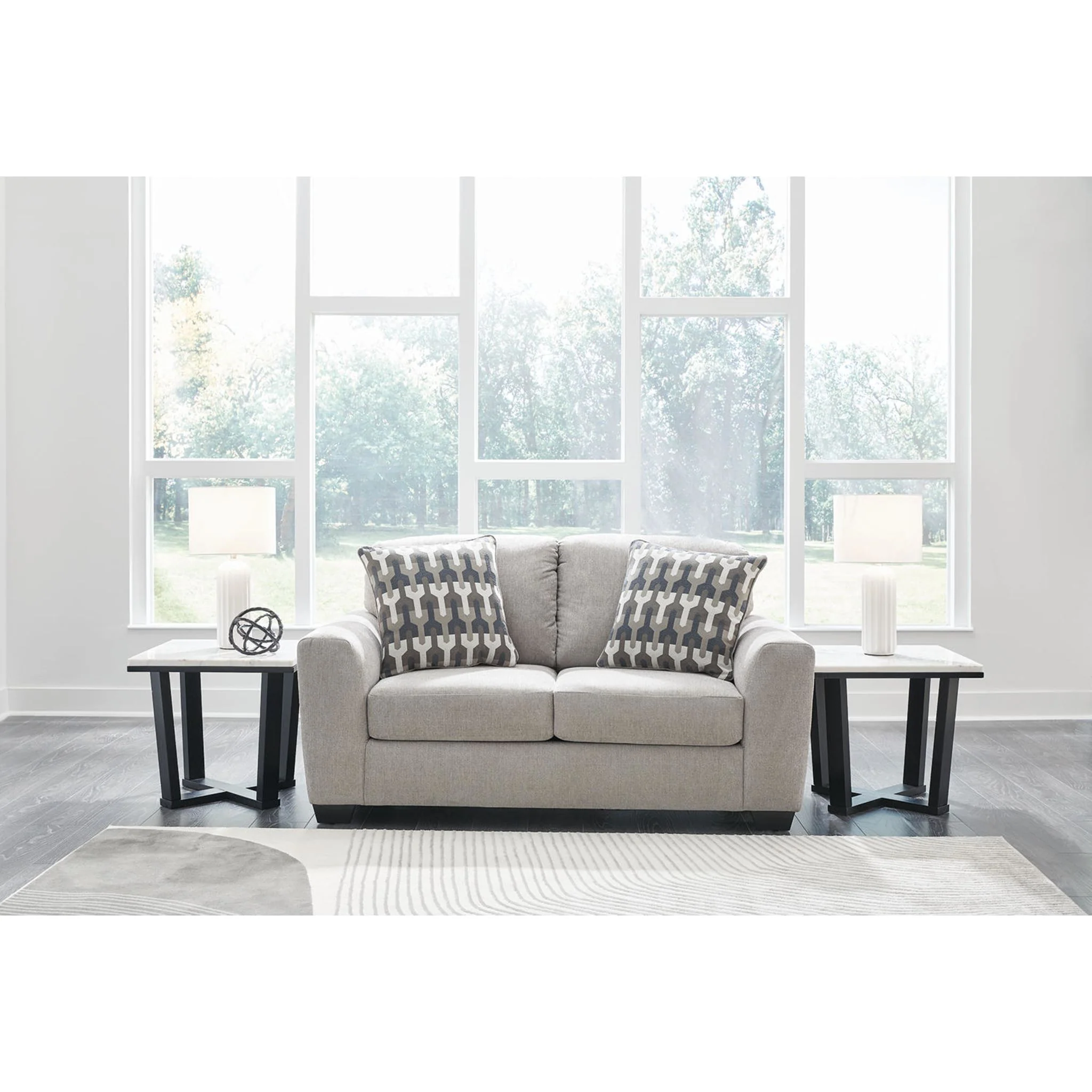 Avenal Park Loveseat - Flannel - Image 2