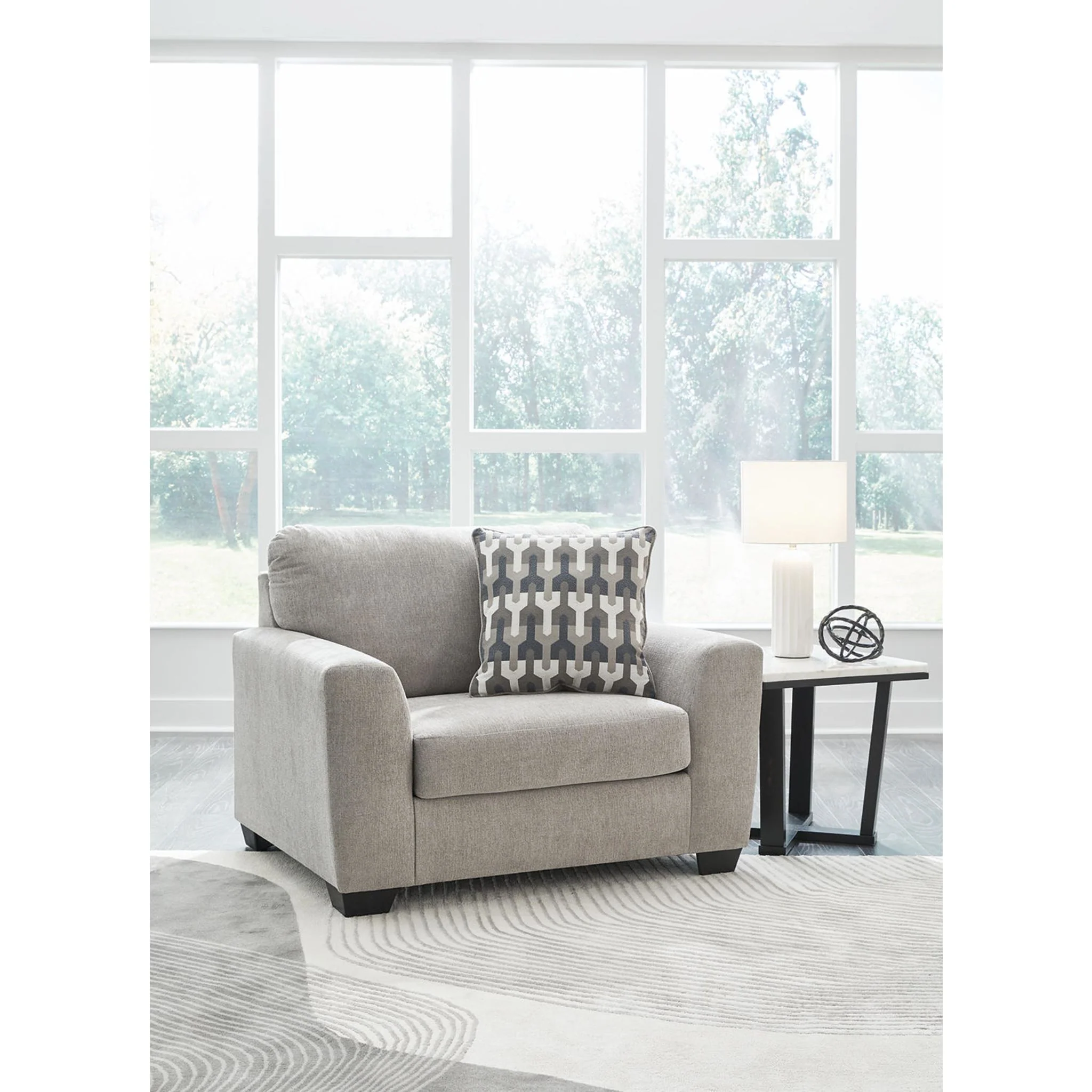 Avenal Park Oversized Chair - Flannel - Image 2