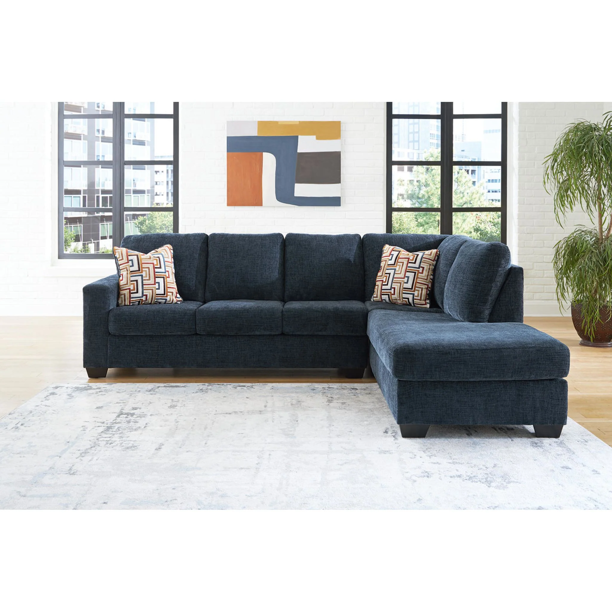 Aviemore 2 Piece Sectional with Chaise - Image 4