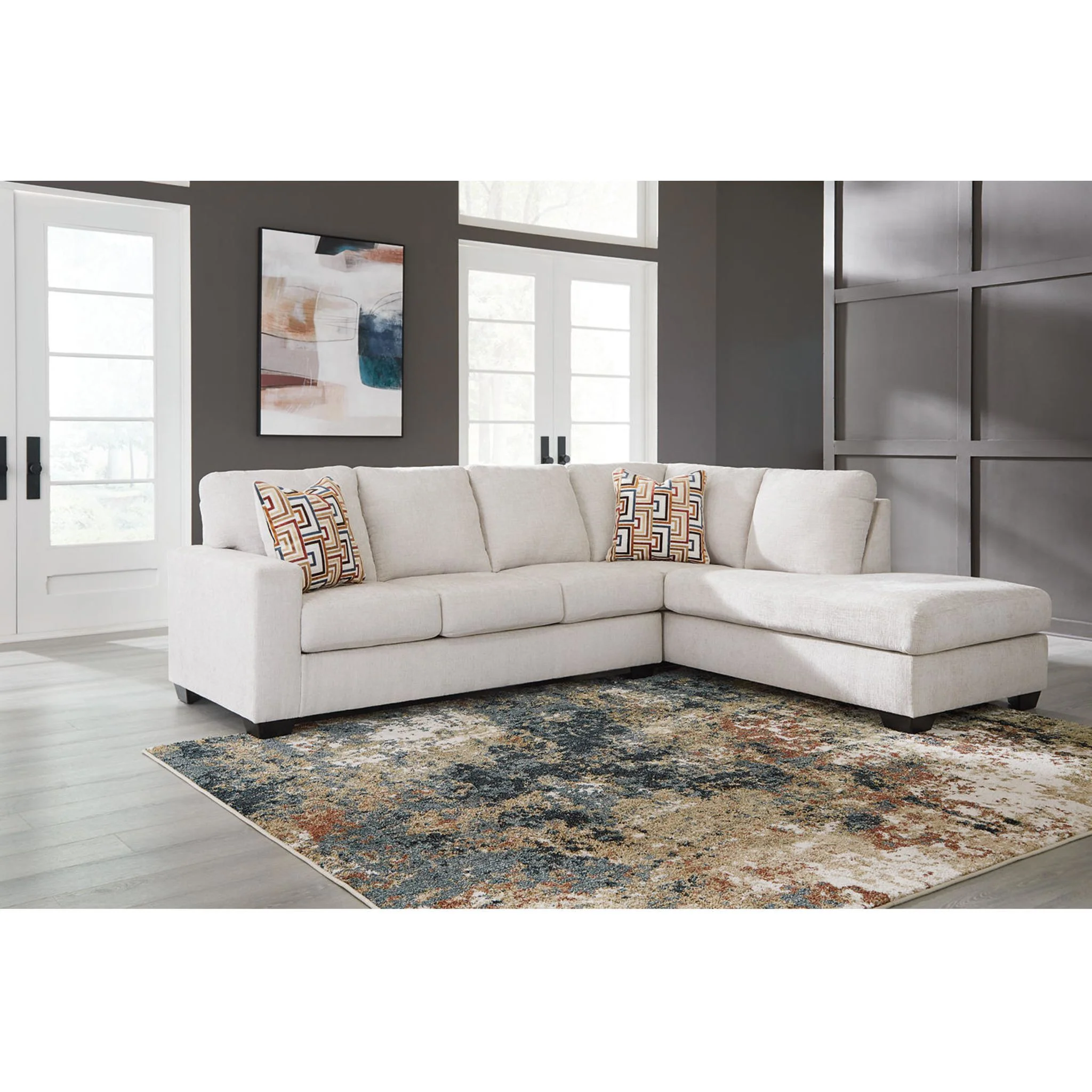 Aviemore 2 Piece Sectional with Chaise - Image 41