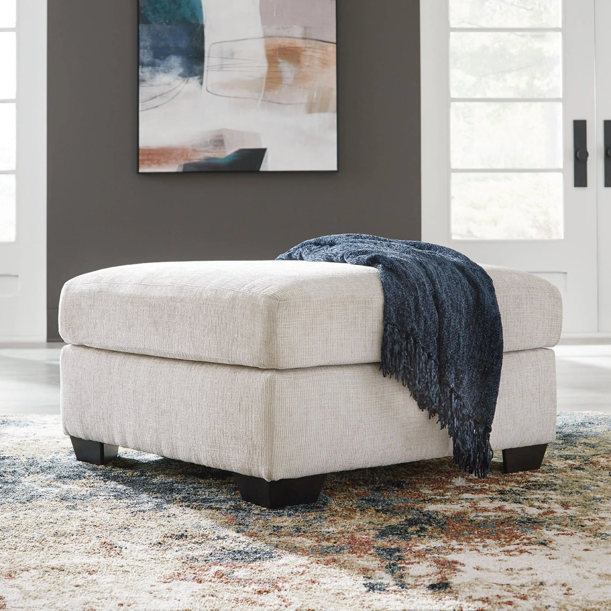 Aviemore Oversized Accent Ottoman - Image 9