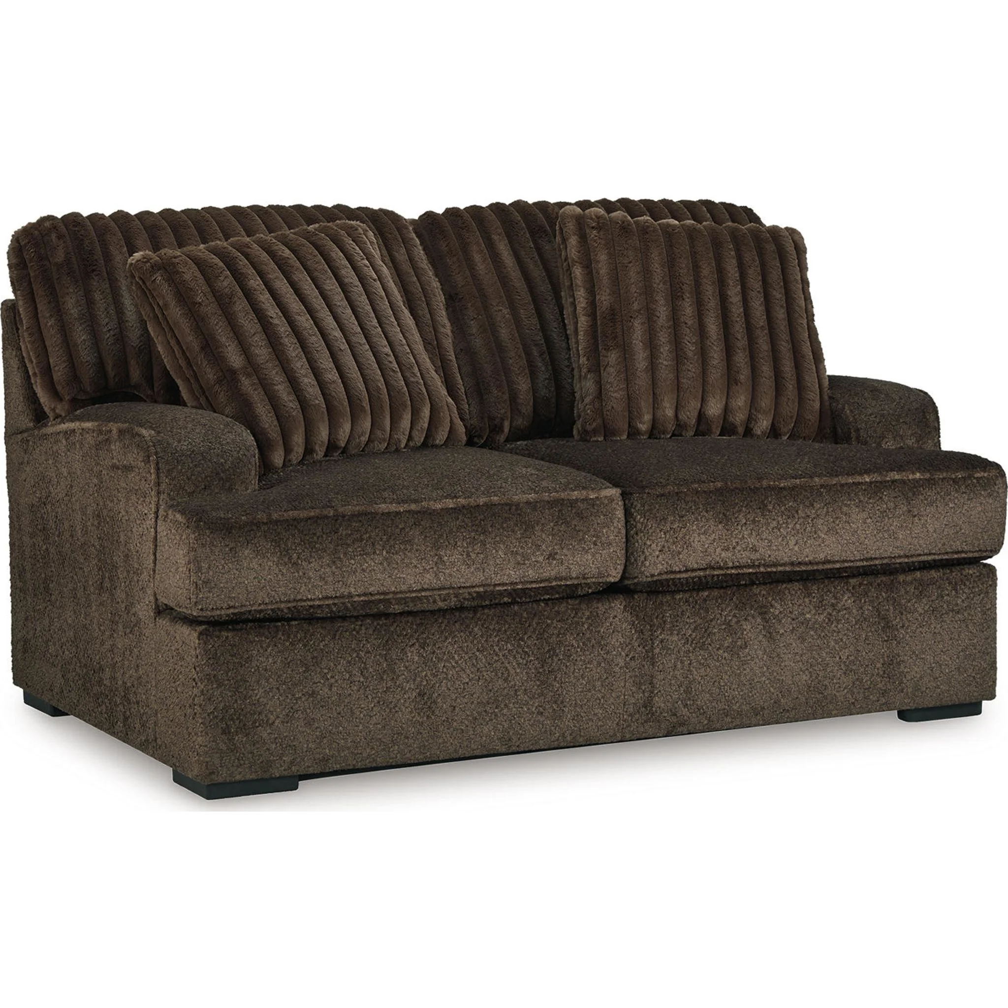 Aylesworth Loveseat - Chocolate - Image 2
