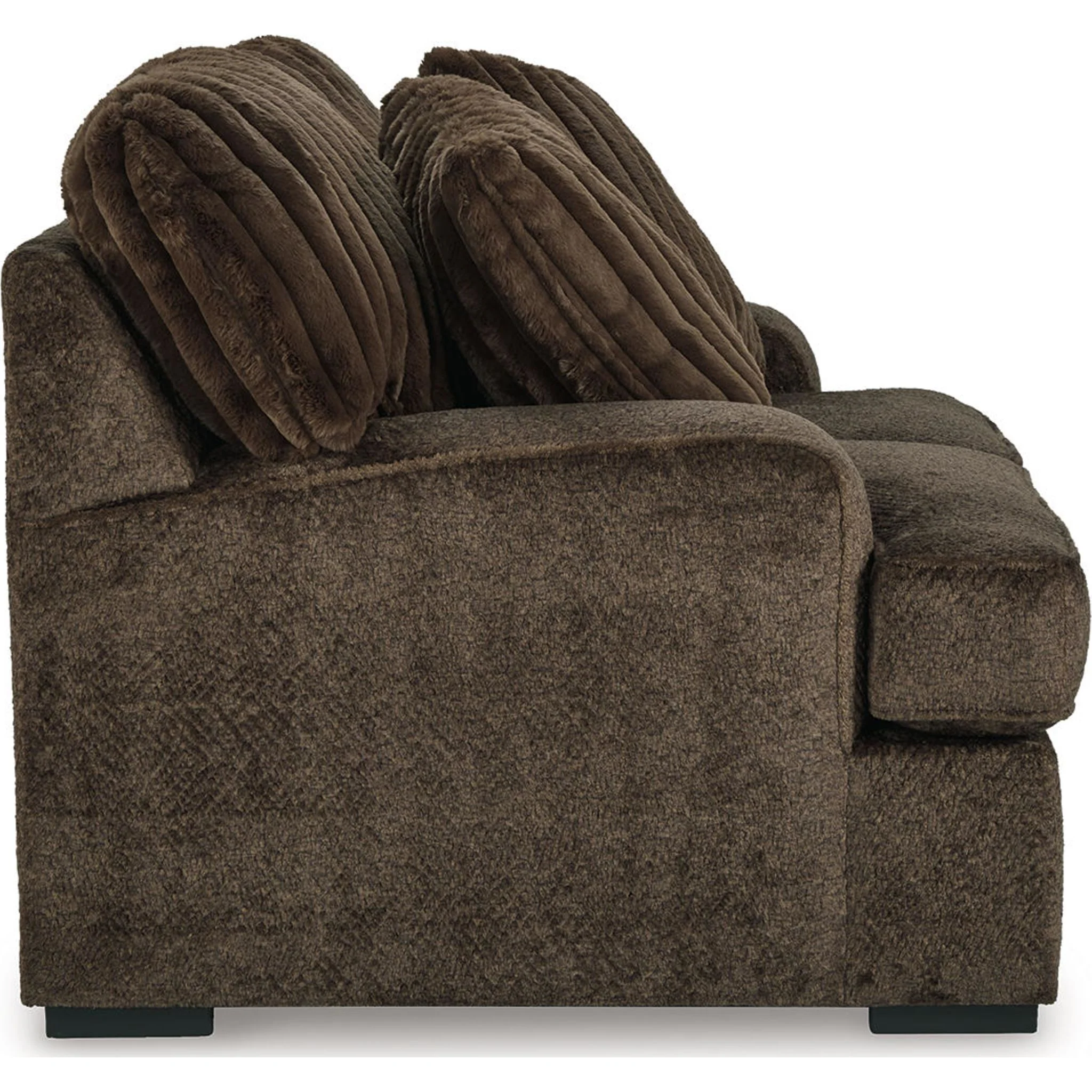 Aylesworth Loveseat - Chocolate - Image 4