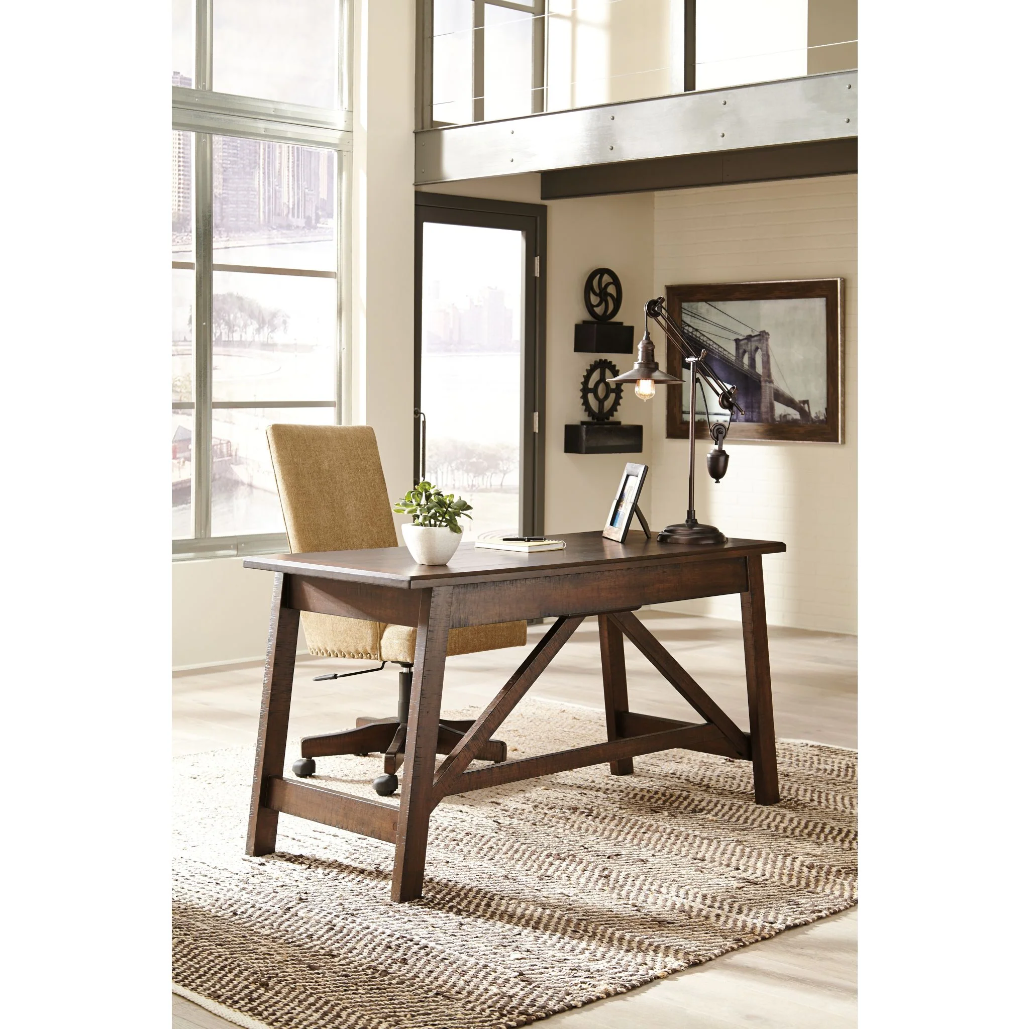 Baldridge Desk - Rustic Brown - Image 27