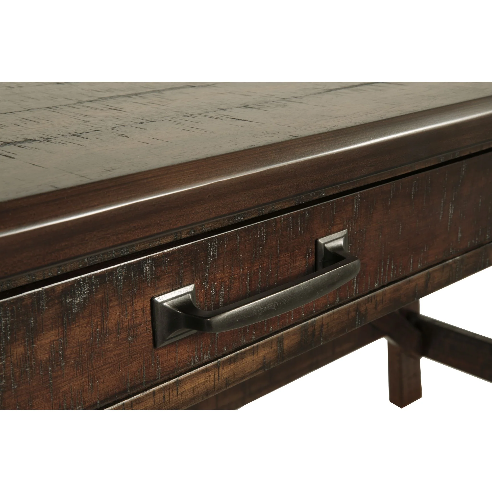 Baldridge Desk - Rustic Brown - Image 7