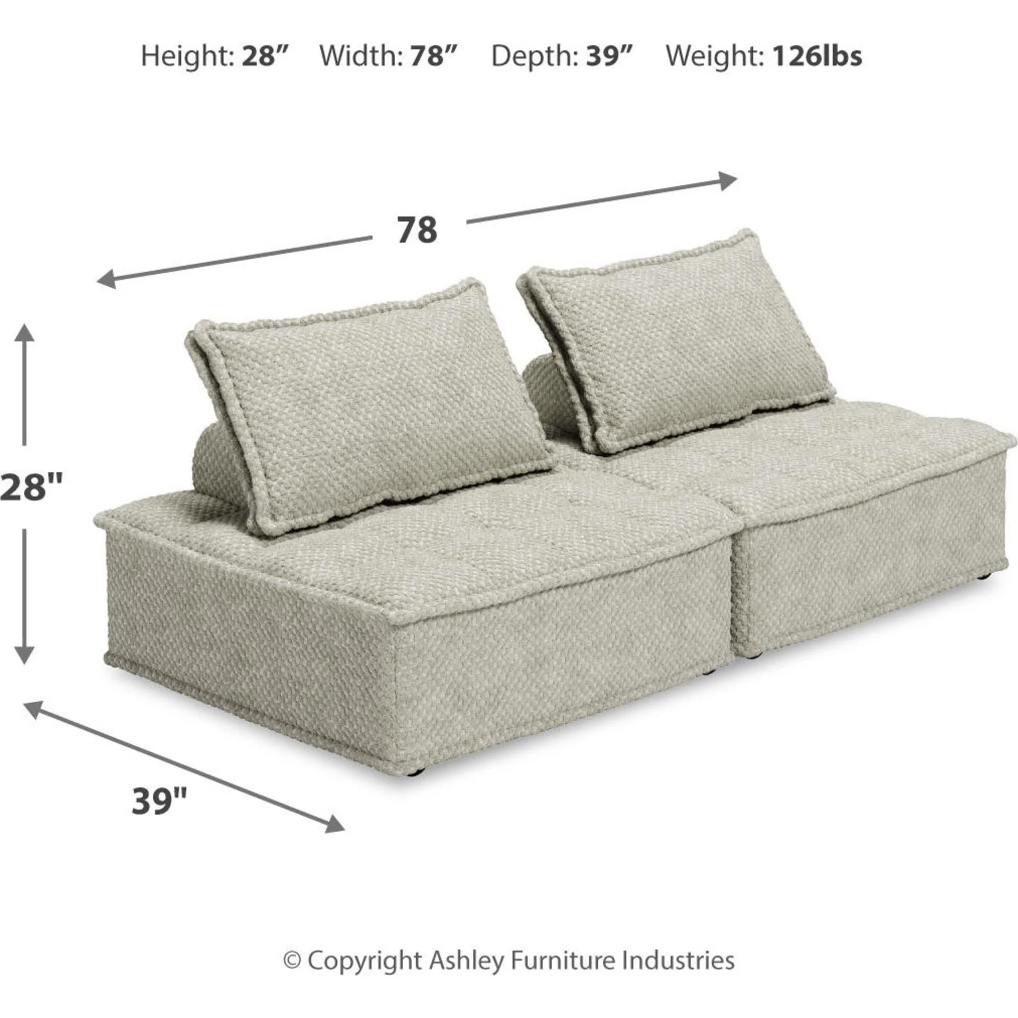 Bales 2 Piece Modular Sectional - Image 27