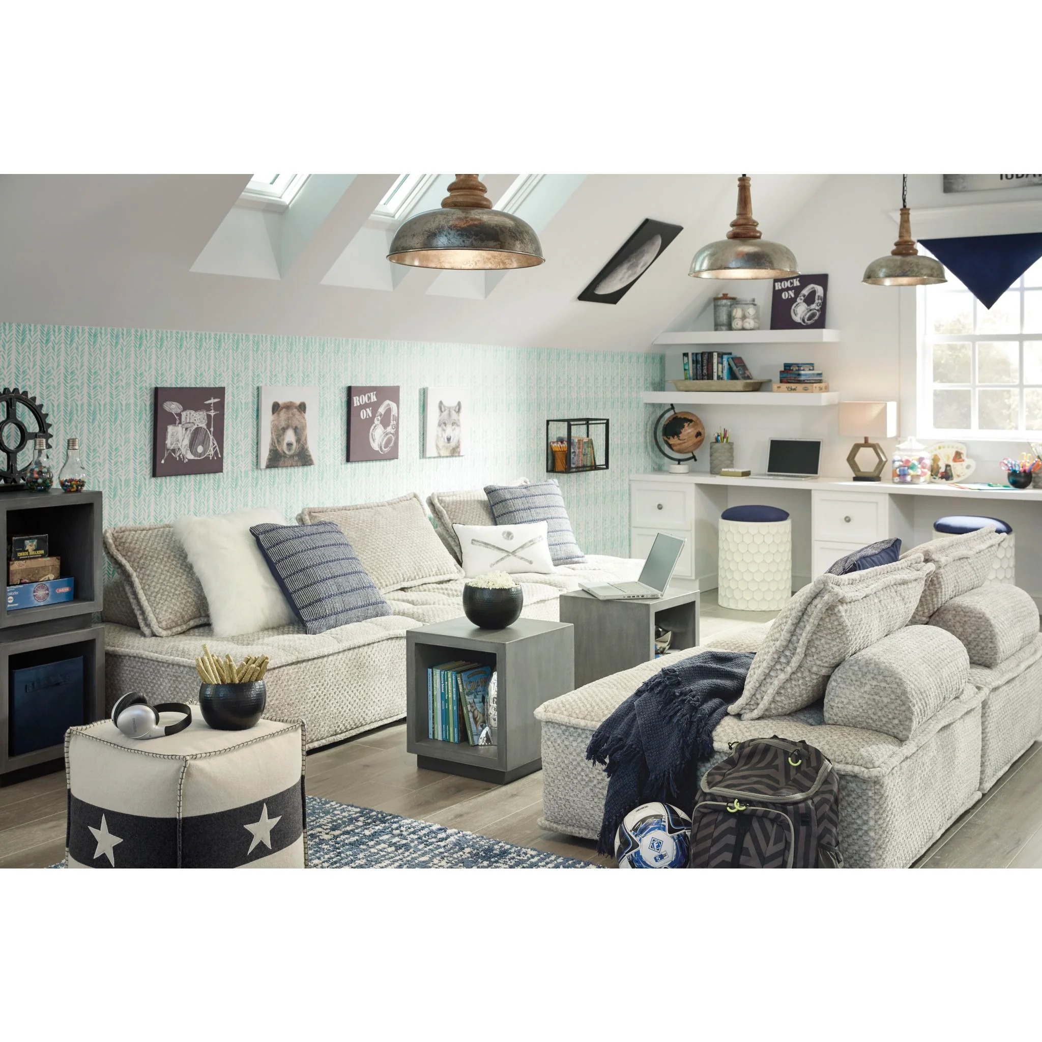 Bales 3 Piece Modular Sectional - Image 44