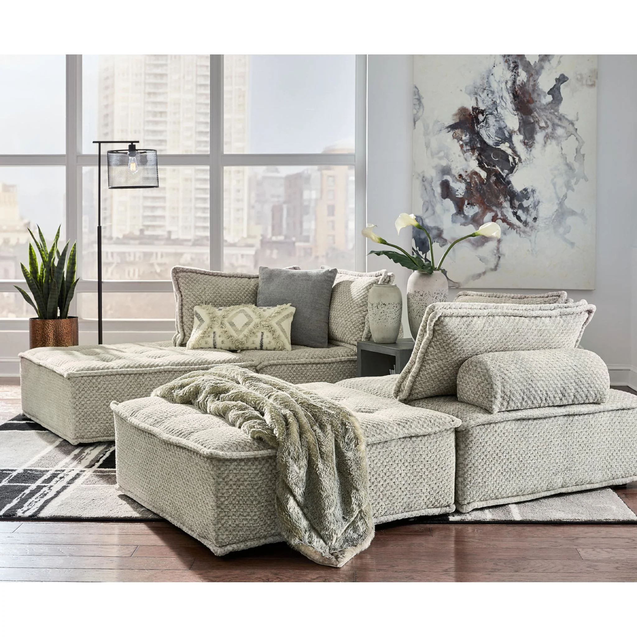 Bales 4 Piece Modular Sectional - Image 12