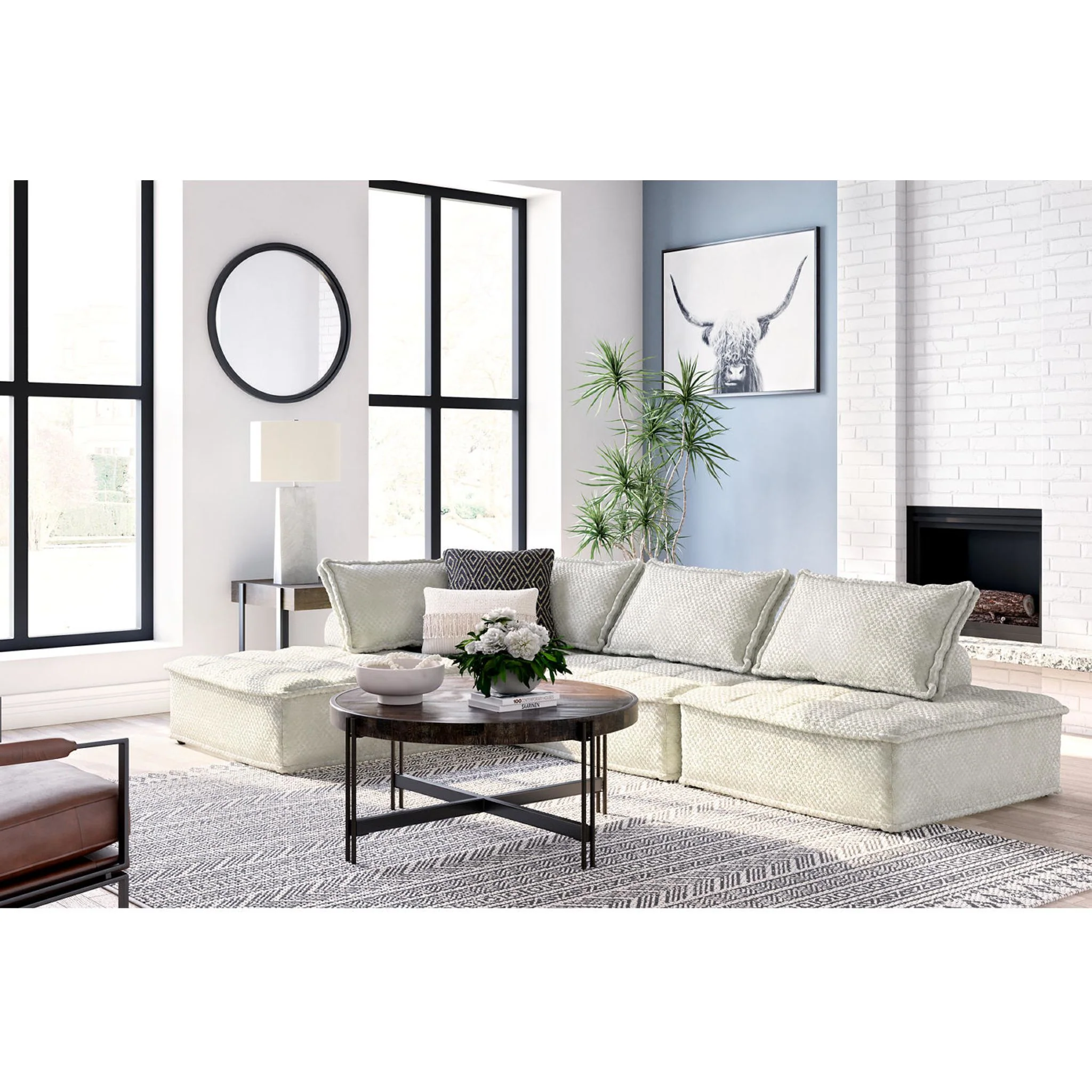 Bales 4 Piece Modular Sectional - Image 22