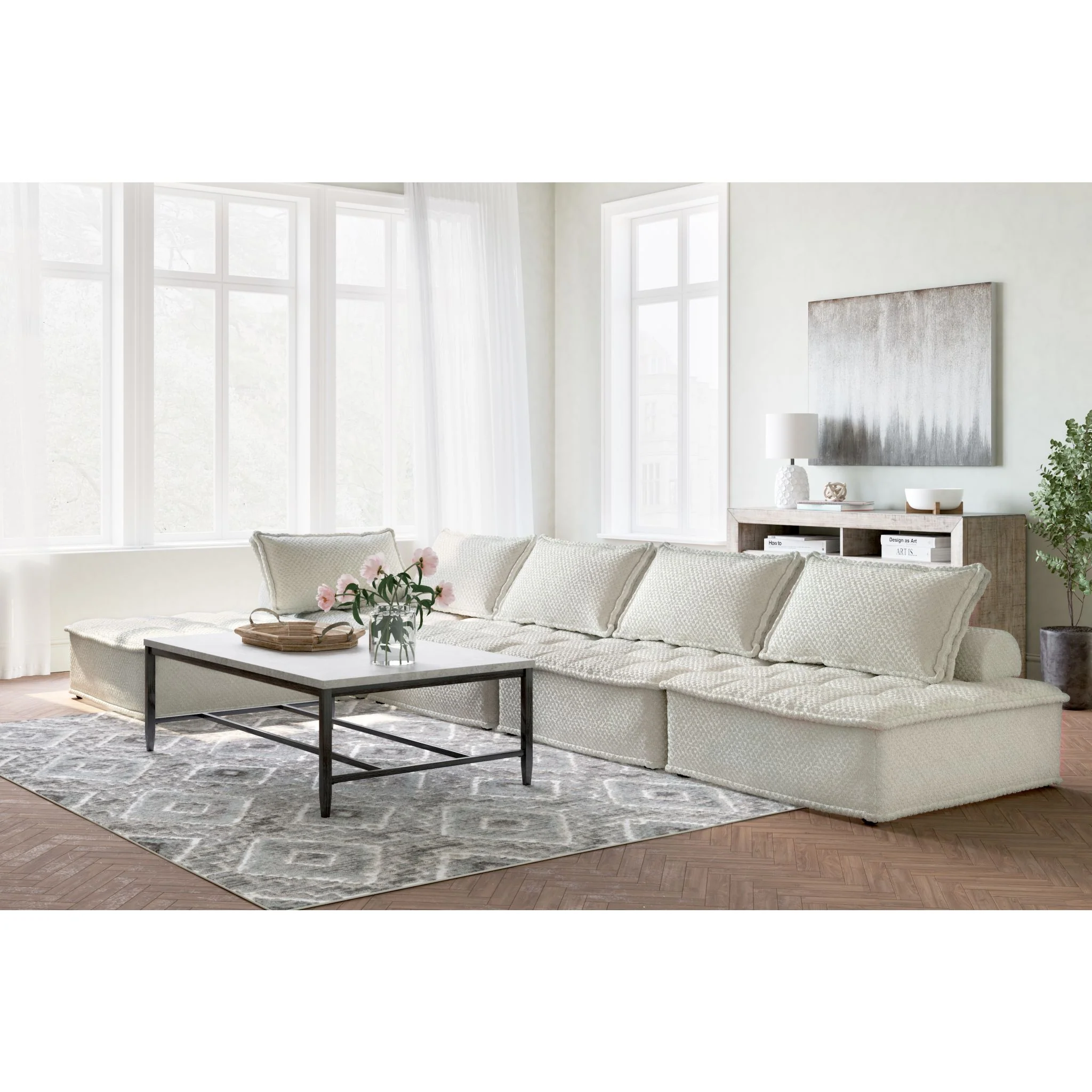 Bales 5 Piece Modular Sectional - Image 13
