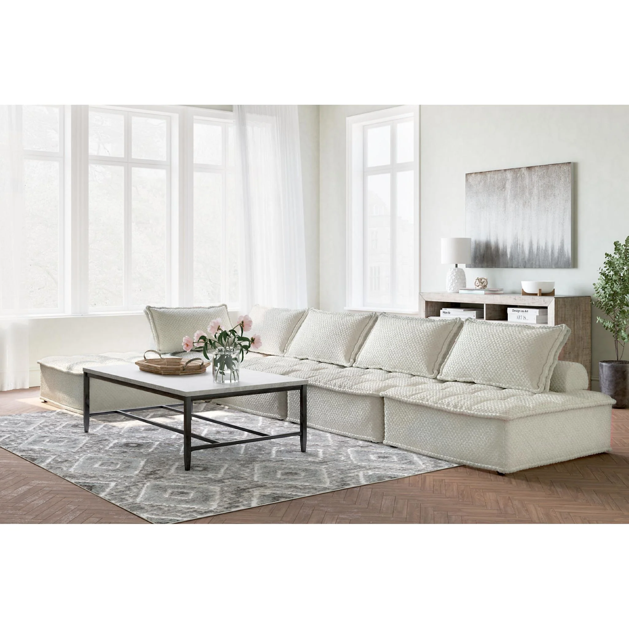 Bales 5 Piece Modular Sectional - Image 28
