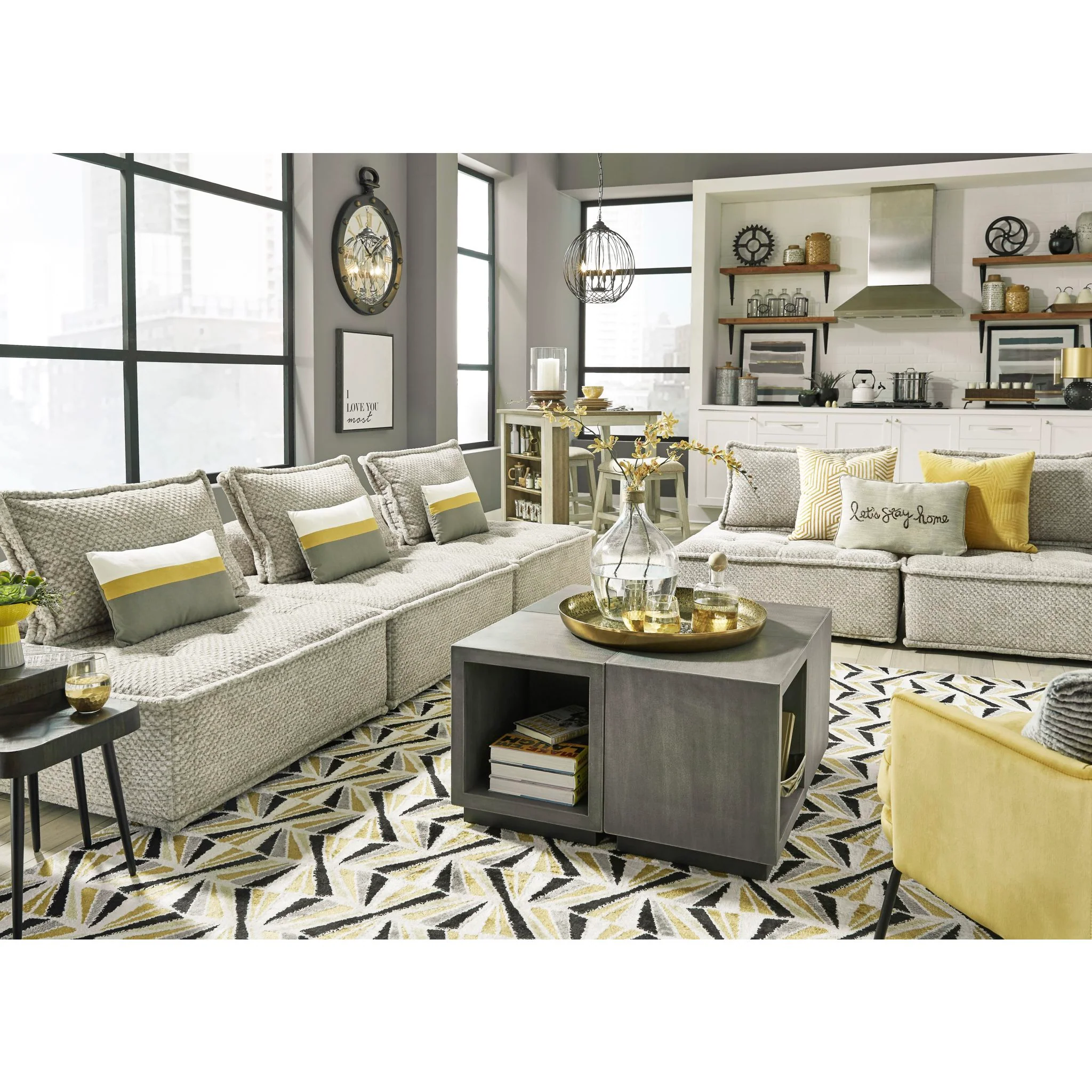 Bales 5 Piece Modular Sectional - Image 55