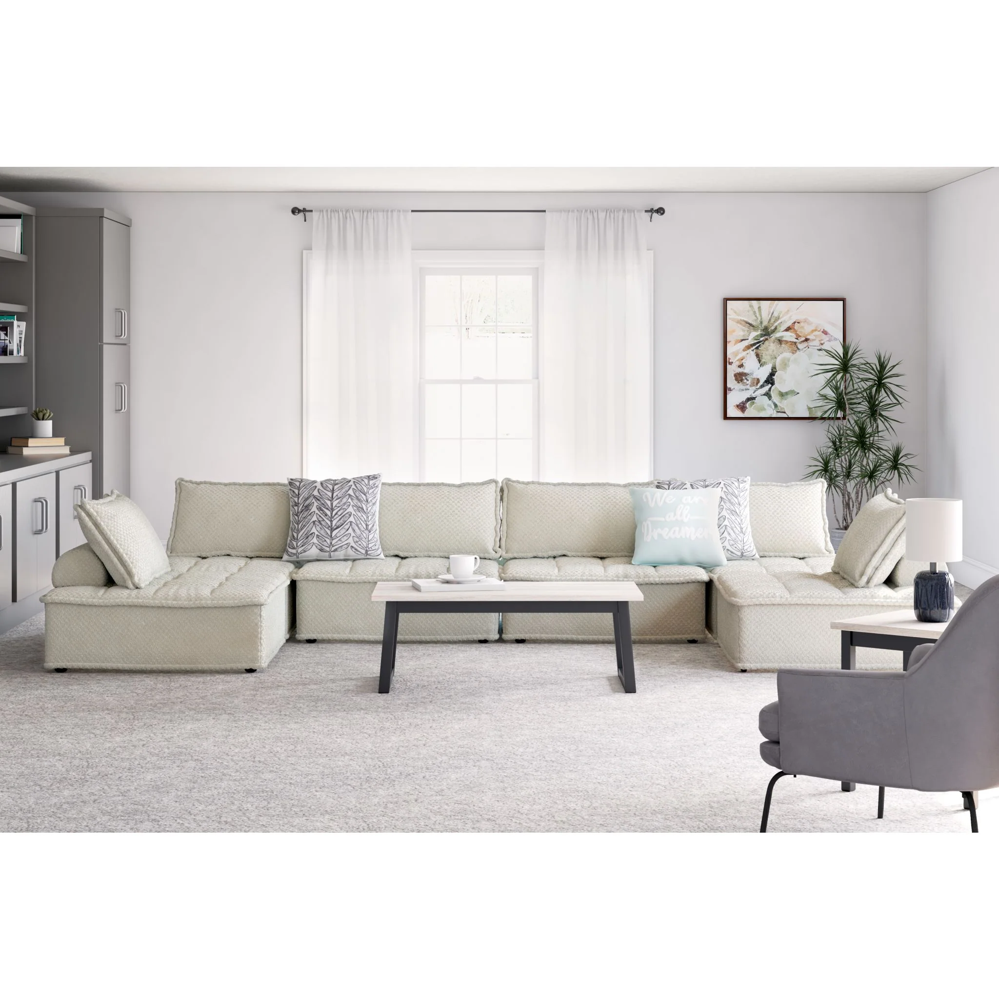 Bales 6 Piece Modular Sectional - Image 2
