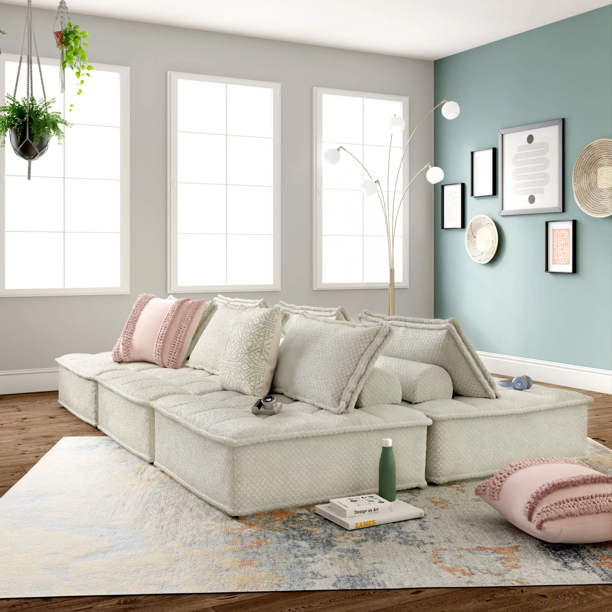 Bales 6 Piece Modular Sectional - Image 3