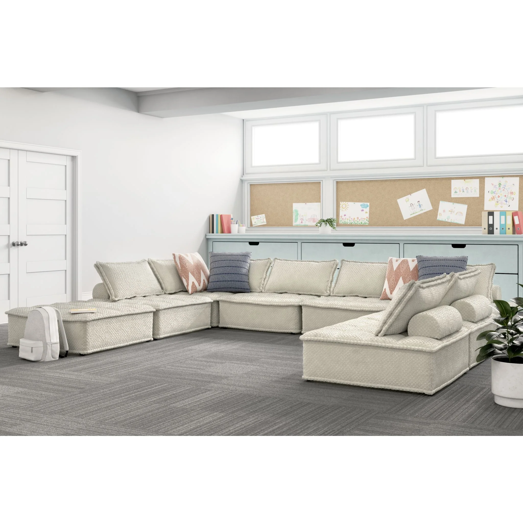 Bales 8 Piece Modular Sectional - Image 7