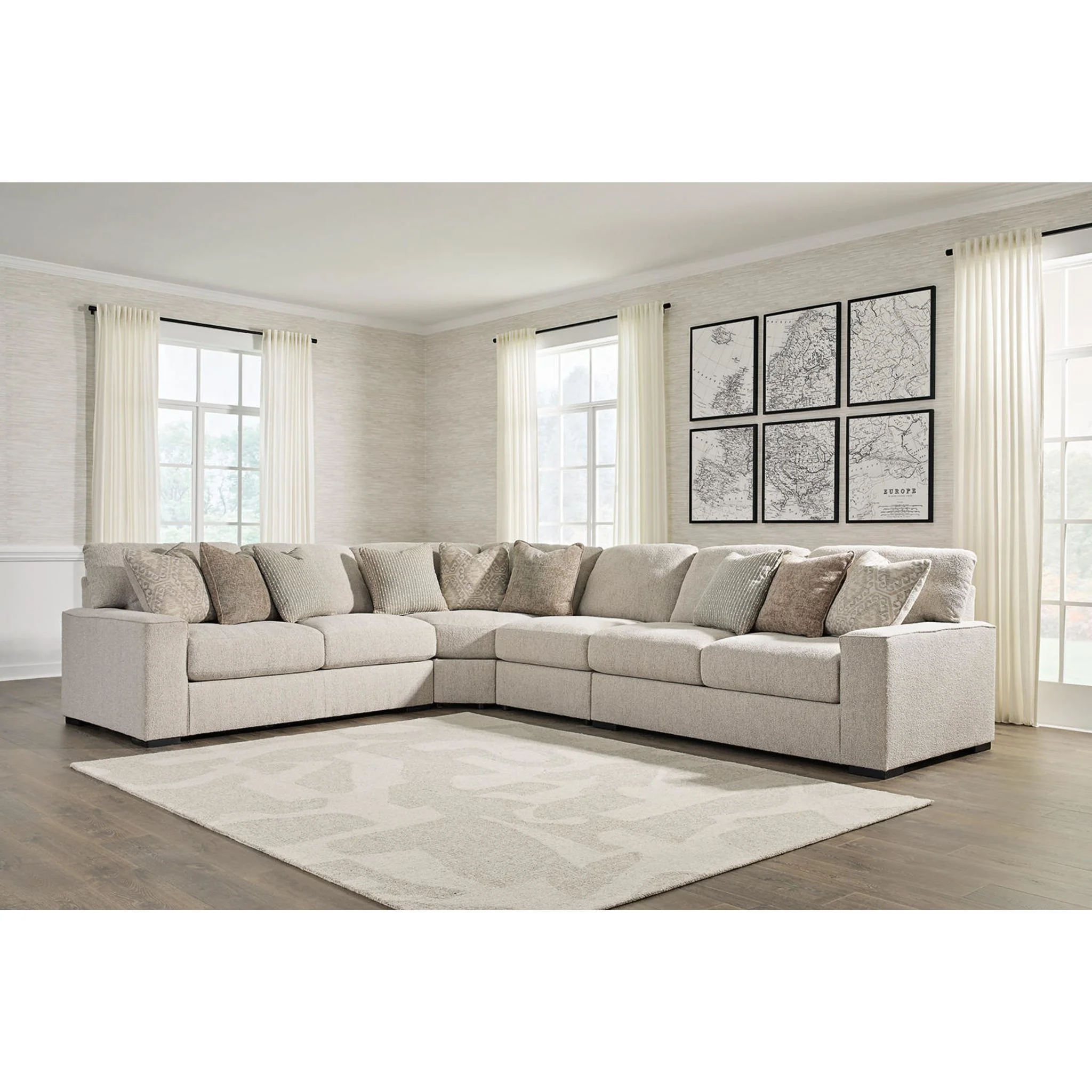 Ballyton 4 Piece Sectional - Image 5
