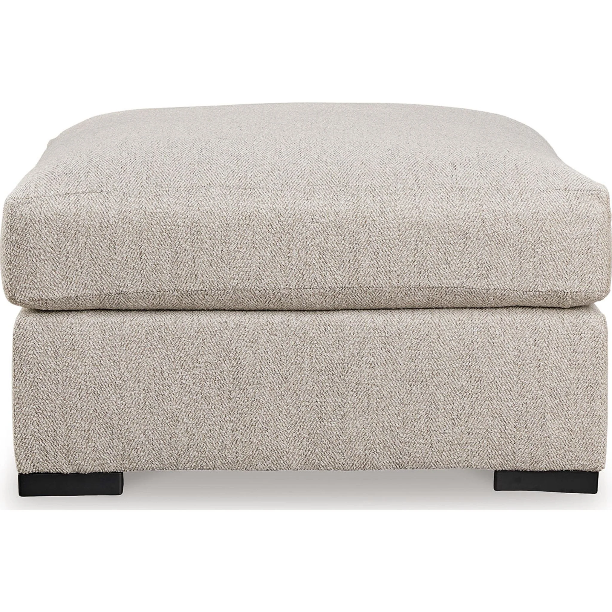 Ballyton Oversized Accent Ottoman - Sand - Image 3