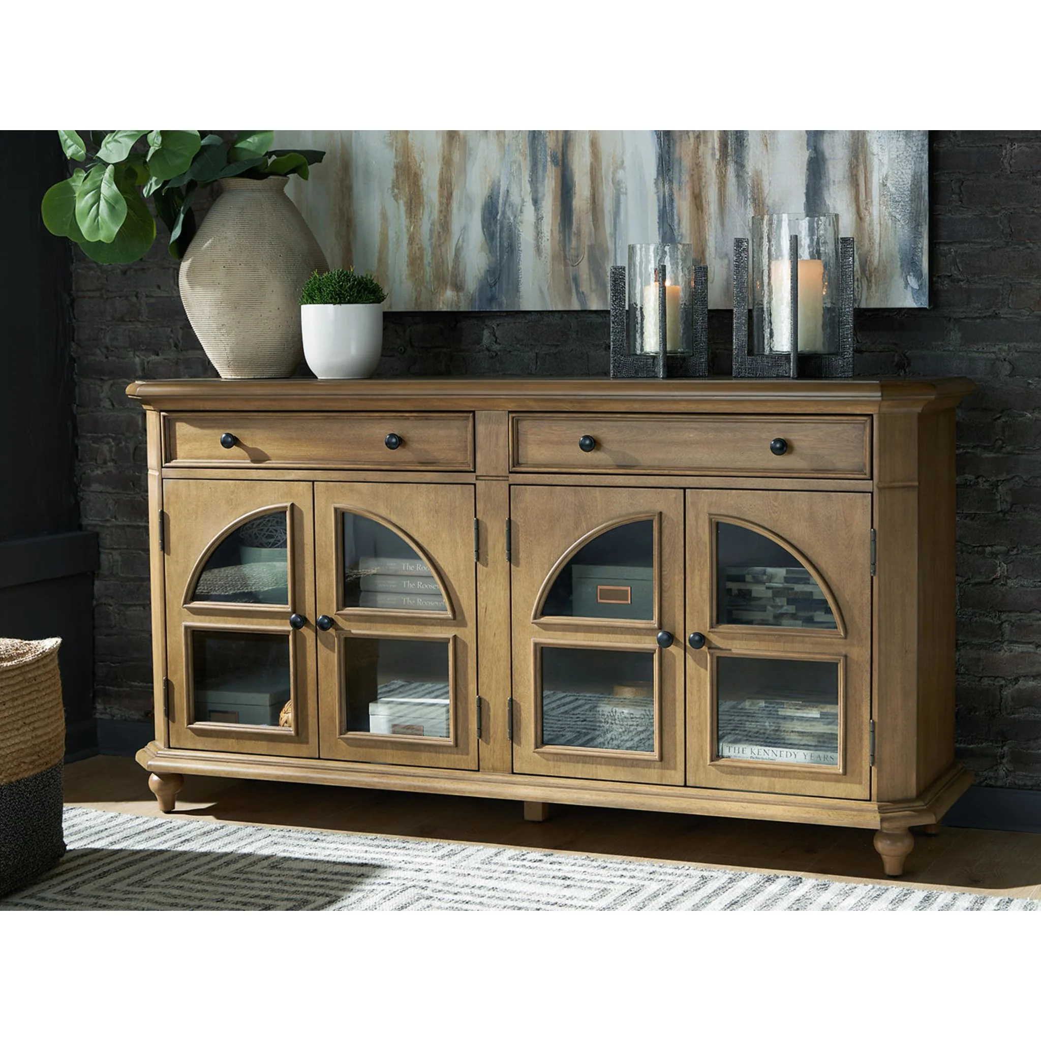 Barlomore Accent Cabinet - Brown - Image 4