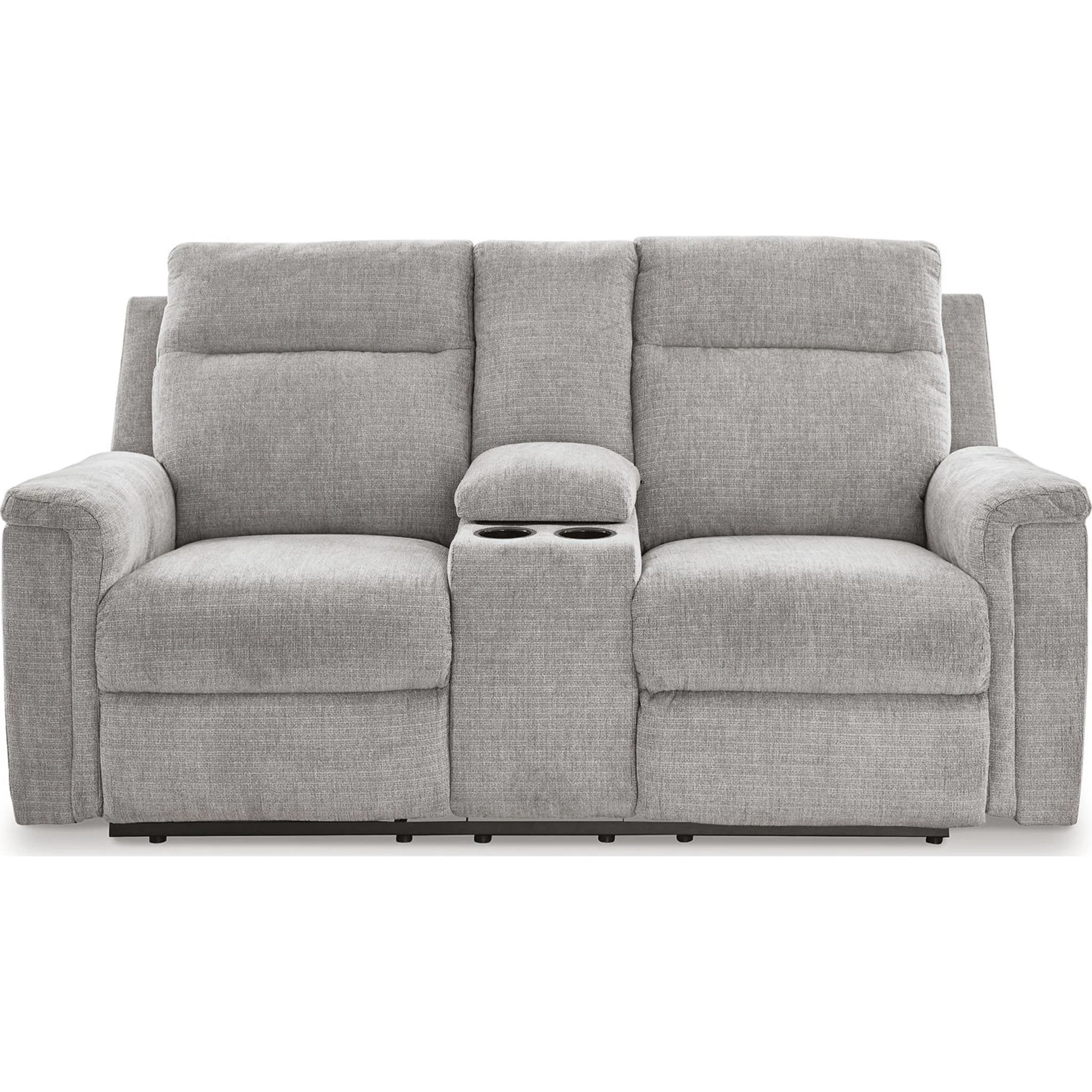 Barnsana Power Reclining Loveseat with Console - Image 15