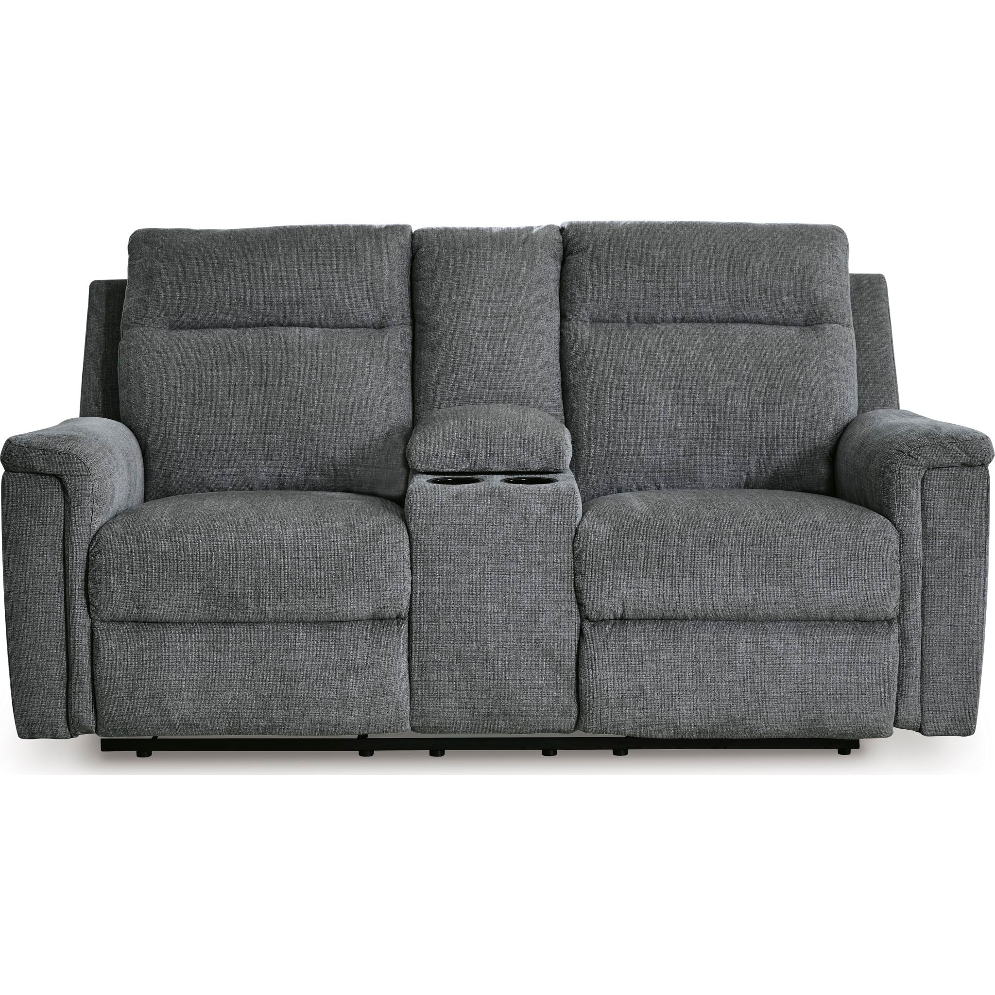 Barnsana Power Reclining Loveseat with Console - Image 18