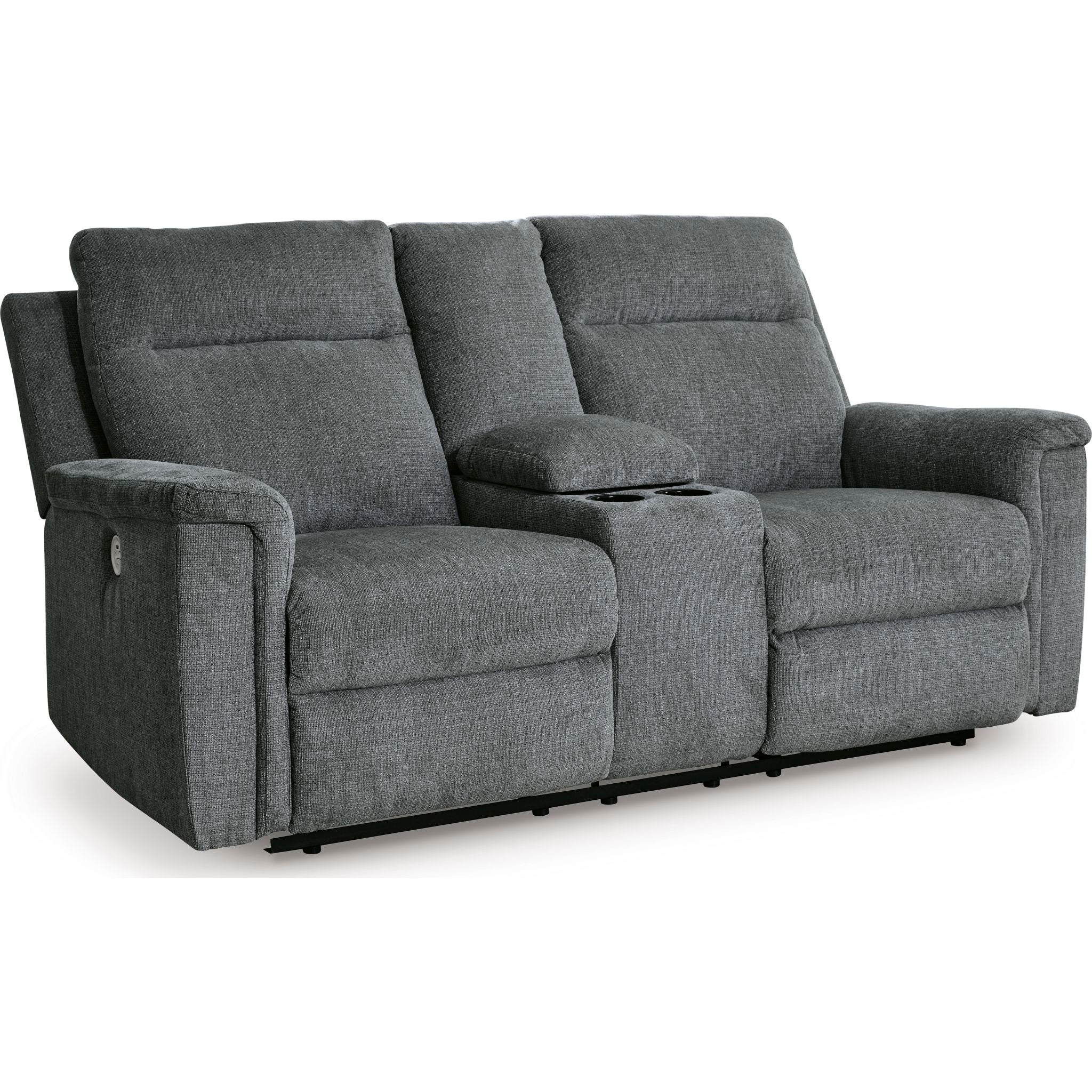 Barnsana Power Reclining Loveseat with Console - Image 24
